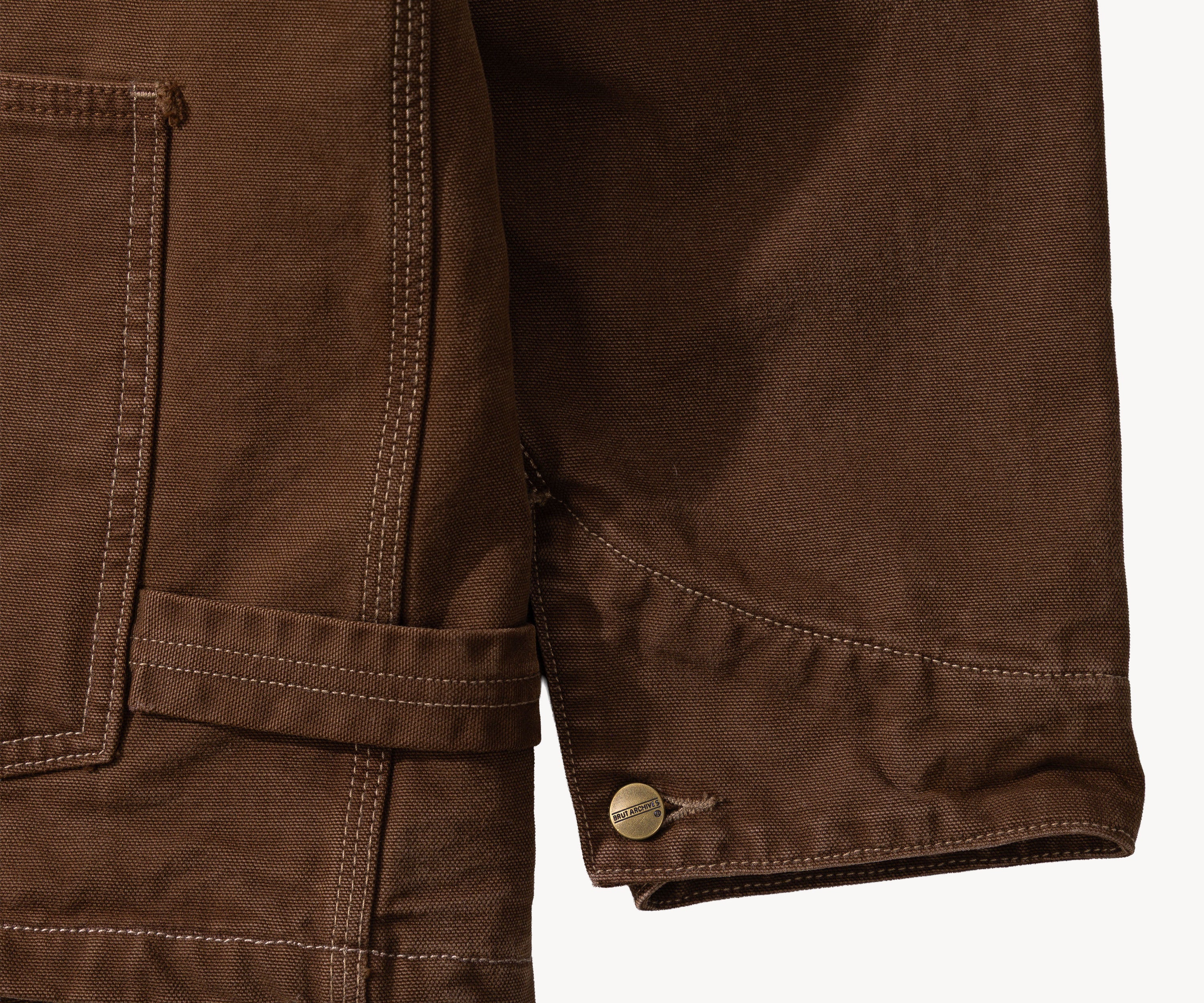THE CHORE JACKET Coats & Jackets X-SMALL / BROWN - BRUT Clothing US