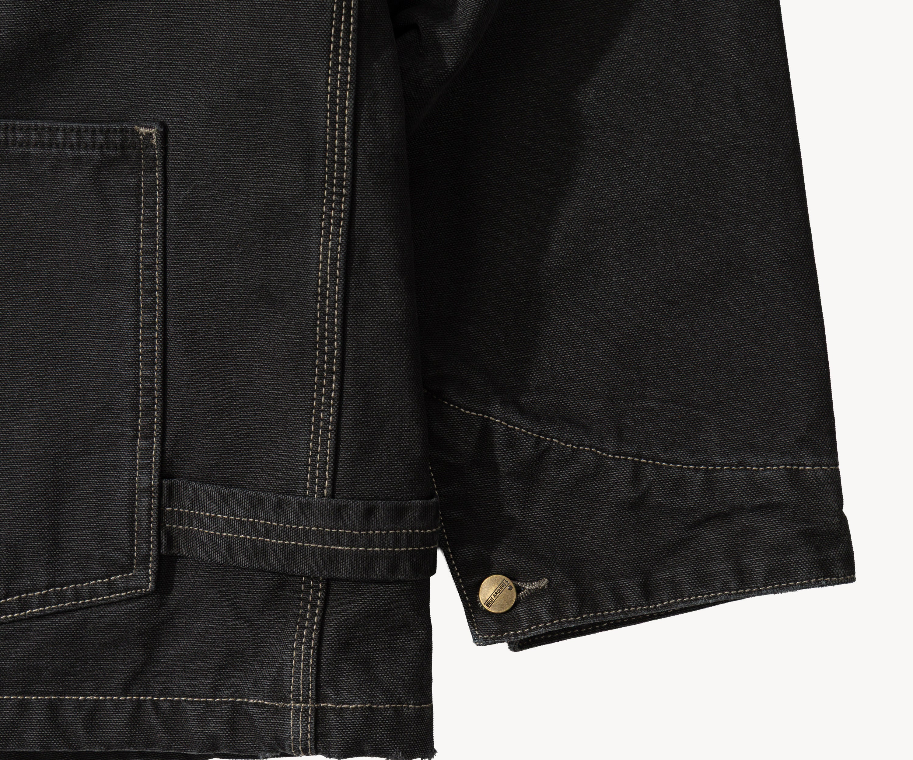 THE CHORE JACKET Coats & Jackets X-SMALL / BLACK - BRUT Clothing US