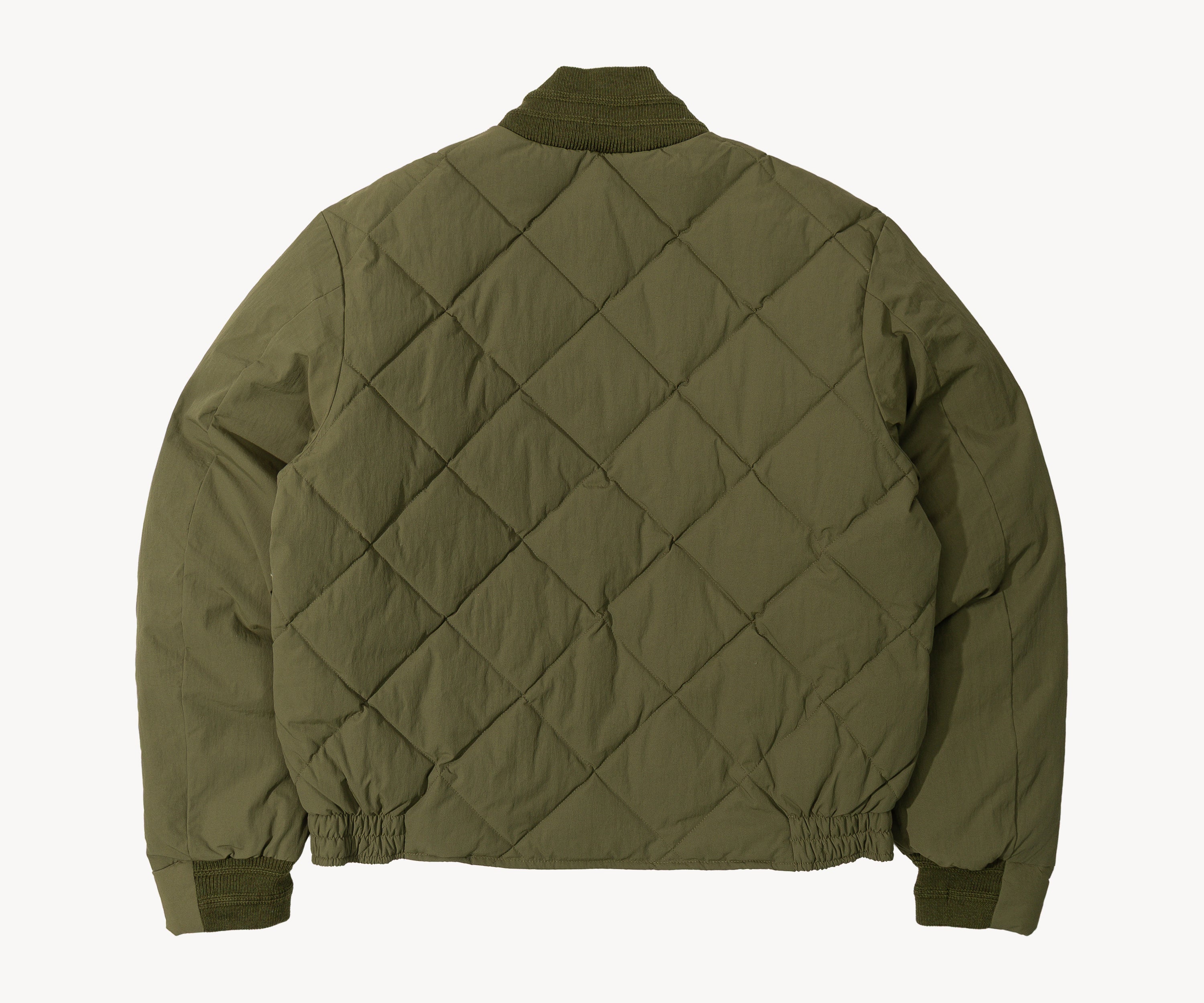 THE DOWN JACKET Coats & Jackets X-SMALL / OLIVE GREEN - BRUT Clothing US