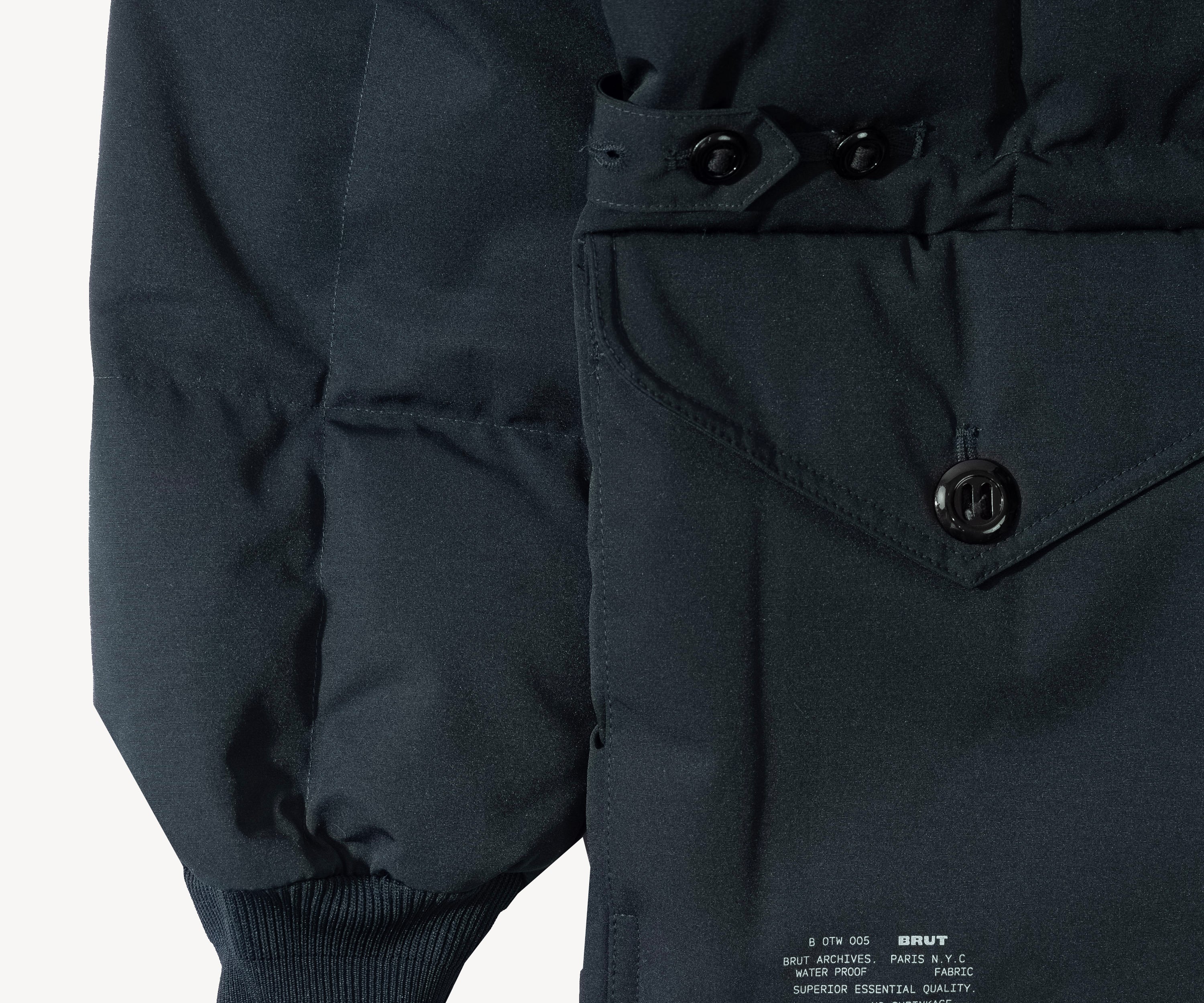 THE DOWN PARKA Coats & Jackets X-SMALL / NAVY - BRUT Clothing US