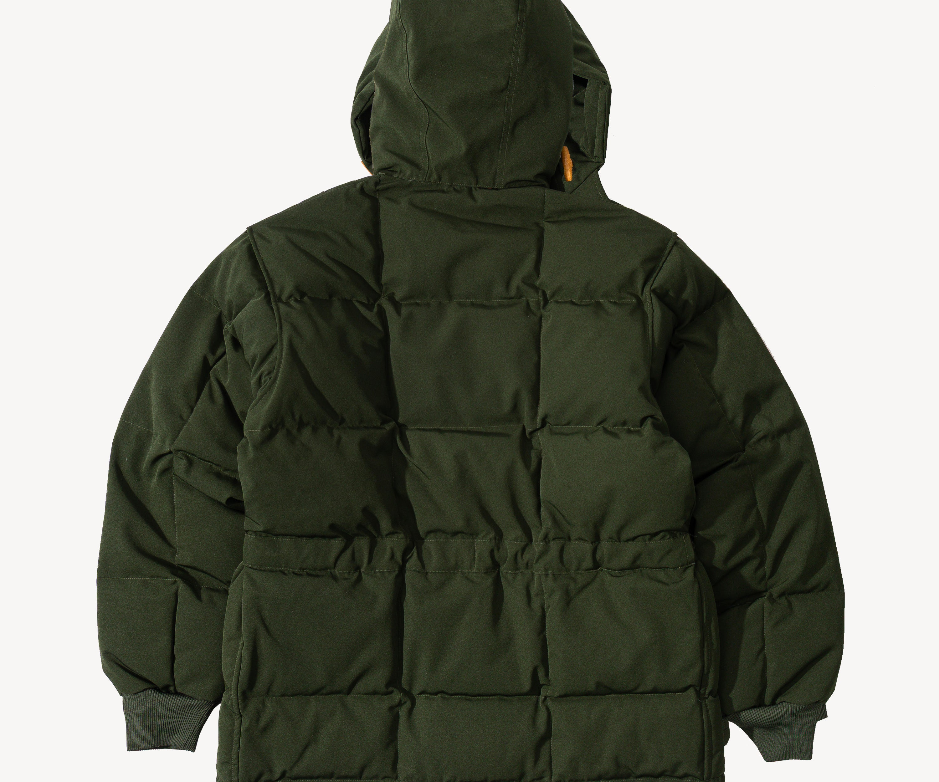 THE DOWN PARKA Coats & Jackets X-SMALL / OLIVE GREEN - BRUT Clothing US