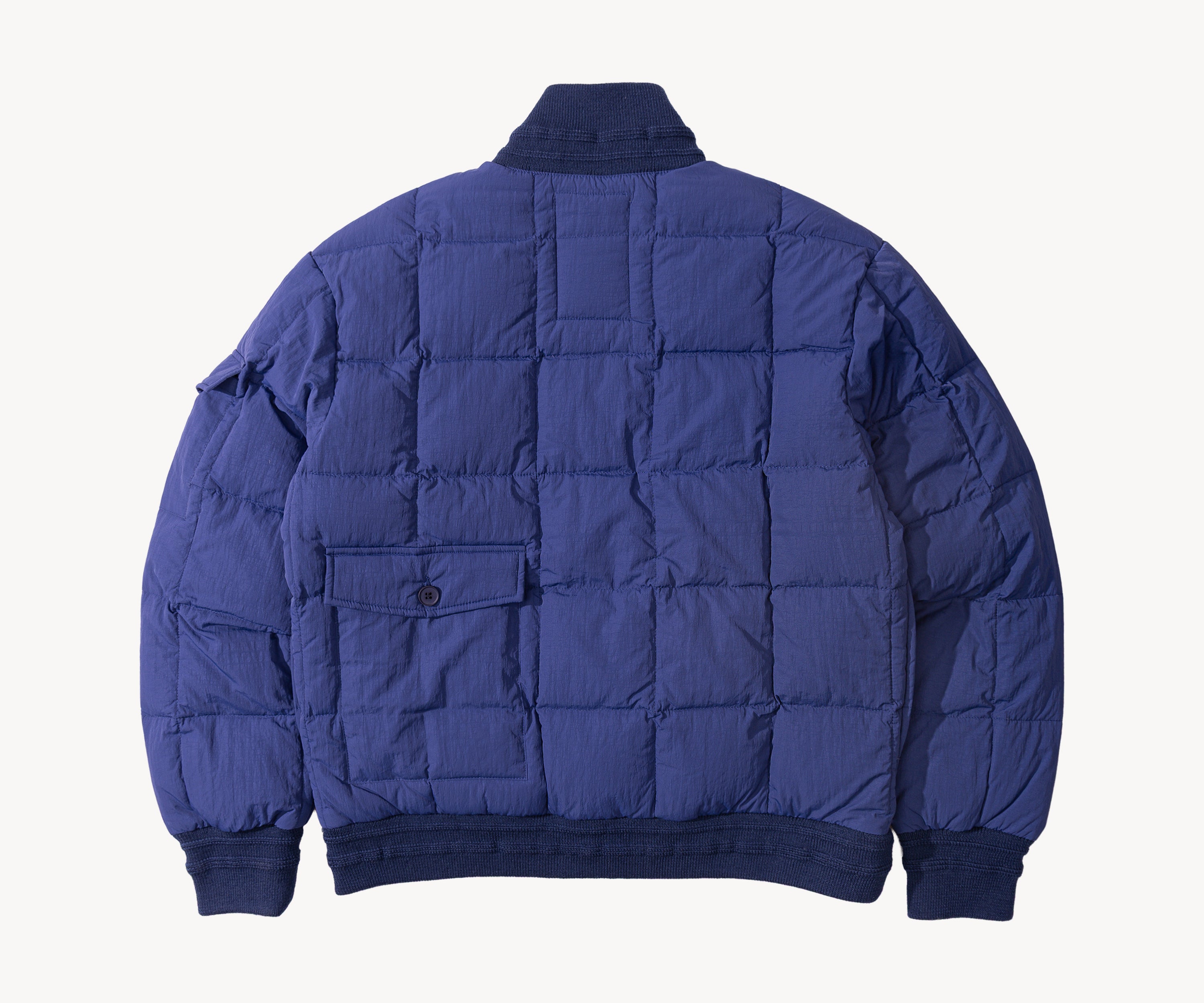 THE DOWN SWEATER Coats & Jackets X-SMALL / NAVY - BRUT Clothing US
