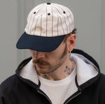 THE BASEBALL CAP Hats and Caps ECRU / BLACK - BRUT Clothing US