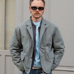 THE TECHNICAL SUIT JACKET Coats & Jackets SMALL / BLUE - BRUT Clothing US