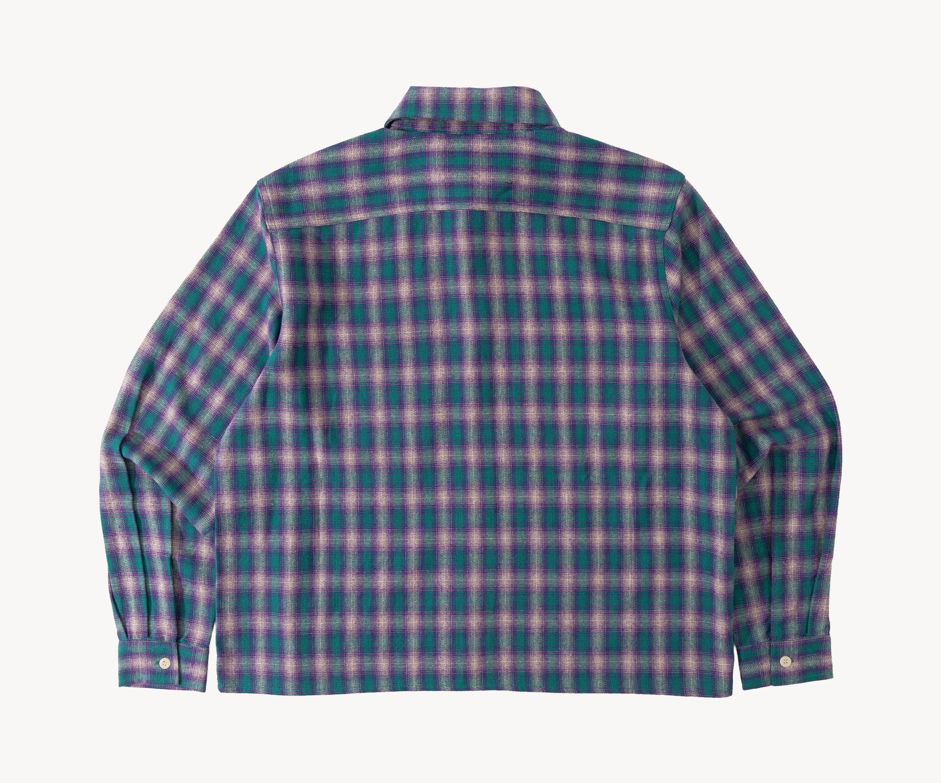 THE HIGH TRAIL SHIRT Shirts SMALL / TURQUOISE / PURPLE - BRUT Clothing US