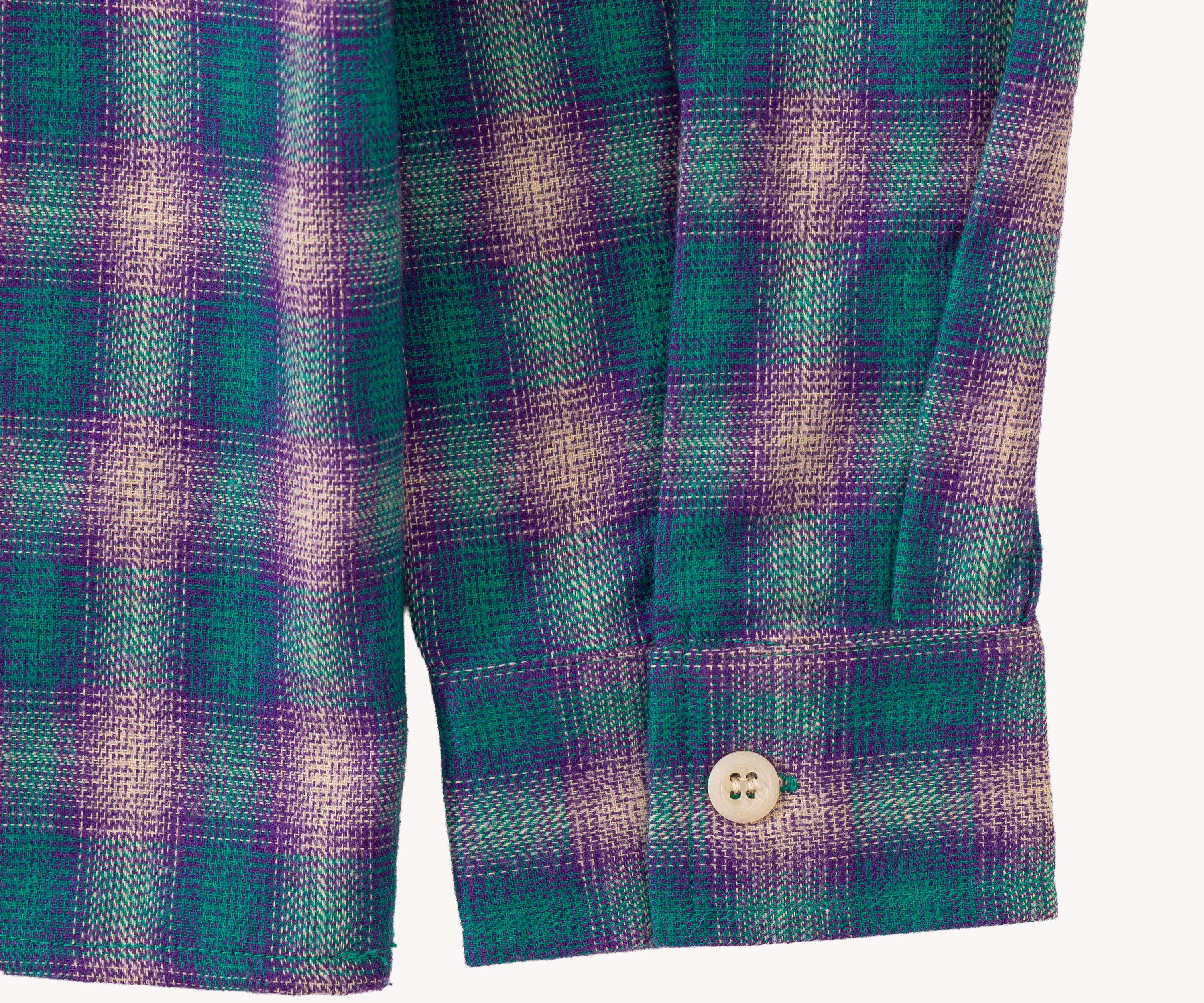 THE HIGH TRAIL SHIRT Shirts SMALL / TURQUOISE / PURPLE - BRUT Clothing US