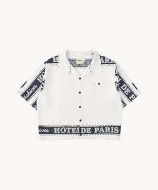 THE CROPPED HÔTEL DE PARIS SHIRT