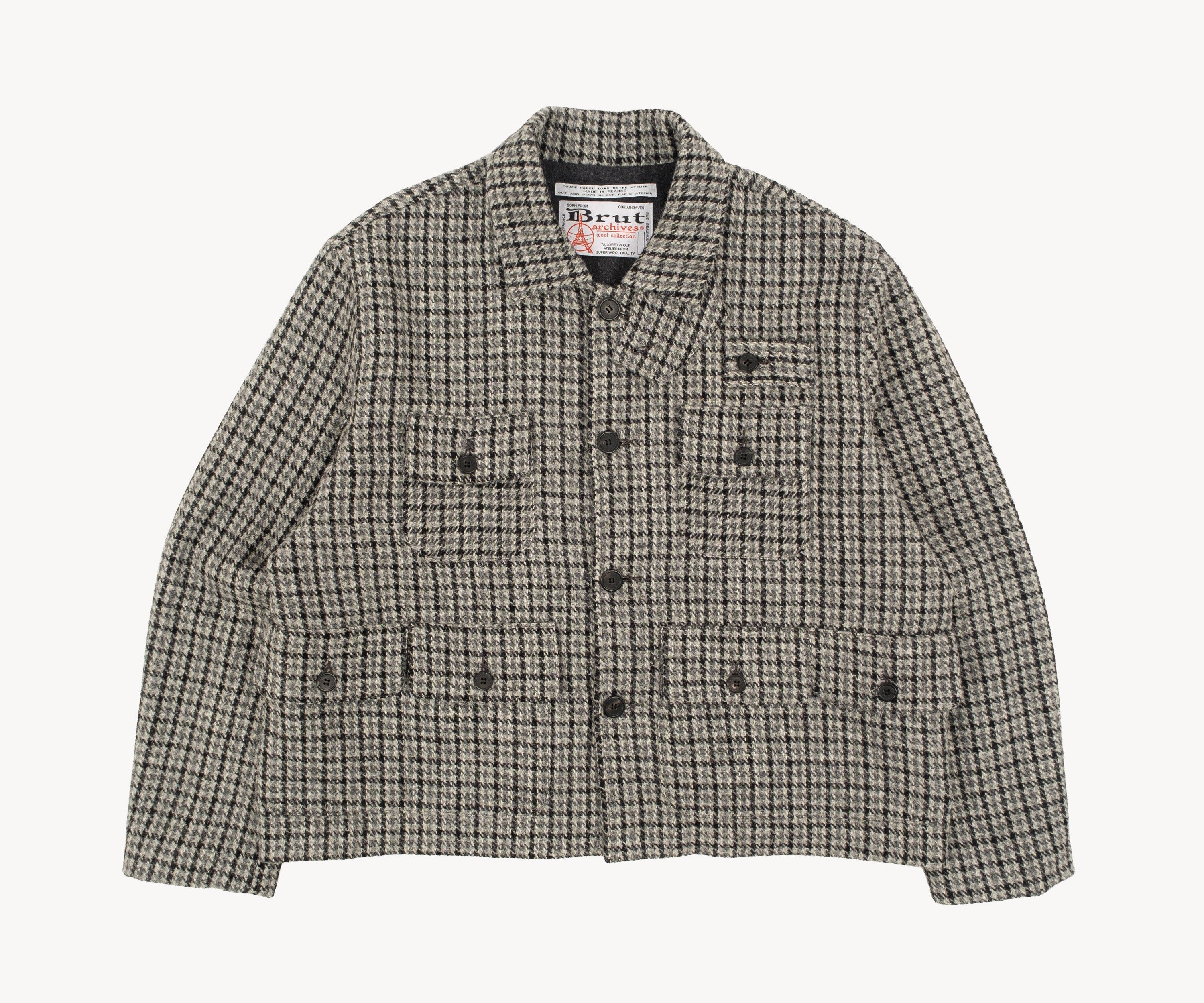 REWORK® SEVEN POCKET JACKET Coats & Jackets SMALL / GREY - BRUT Clothing US