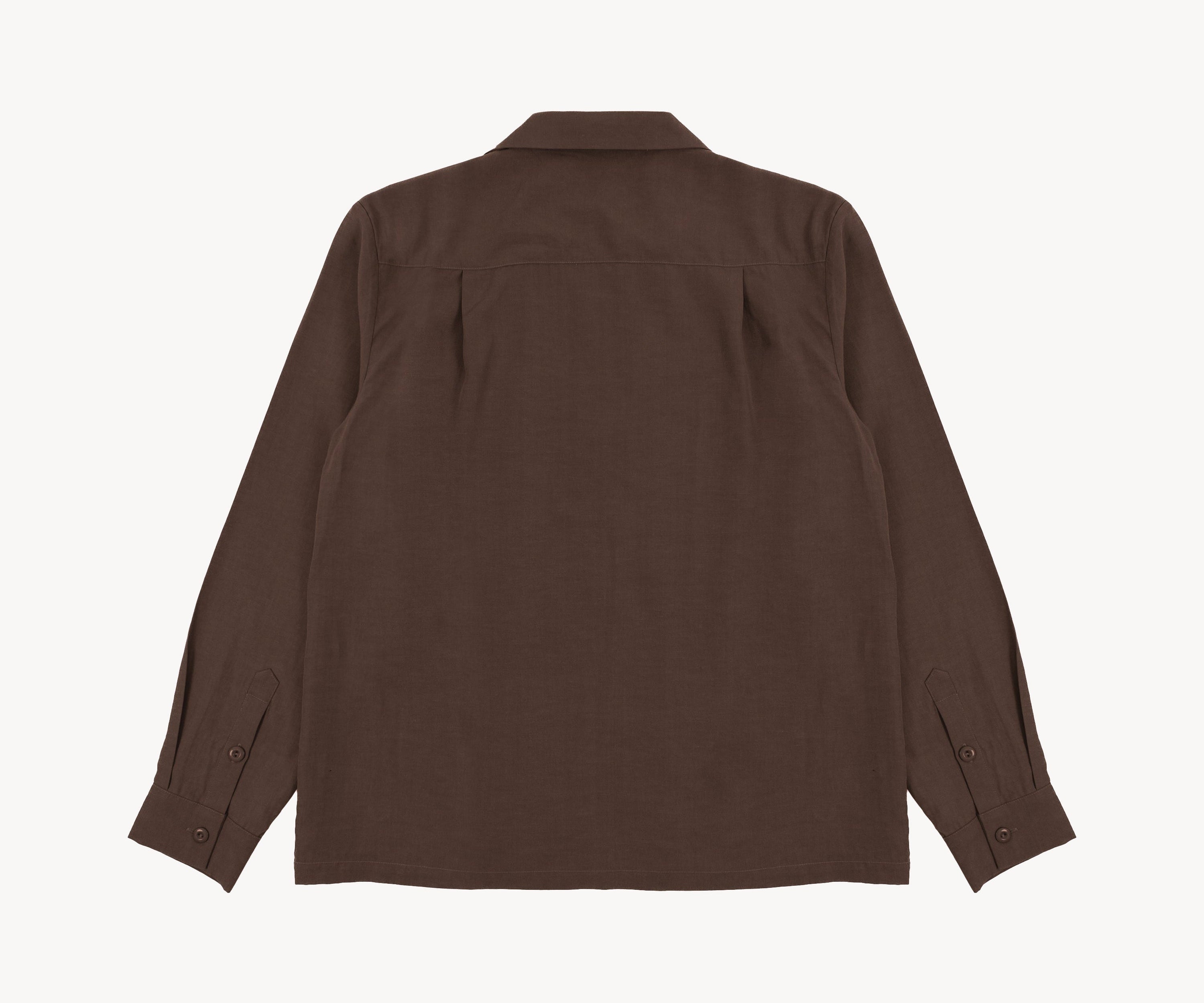 LA GRANDE CHEMISE Shirts X-SMALL / BROWN - BRUT Clothing US