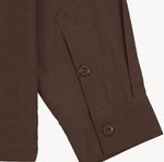 LA GRANDE CHEMISE Shirts X-SMALL / BROWN - BRUT Clothing US