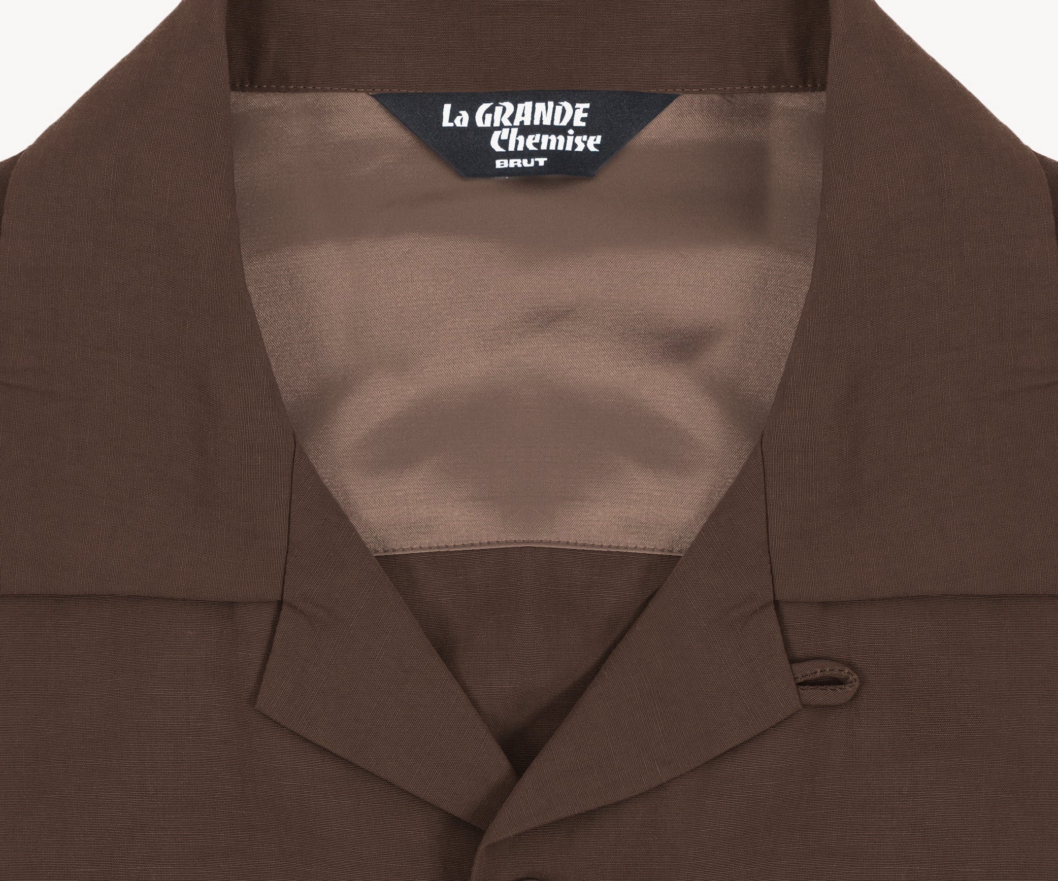 LA GRANDE CHEMISE Shirts X-SMALL / BROWN - BRUT Clothing US