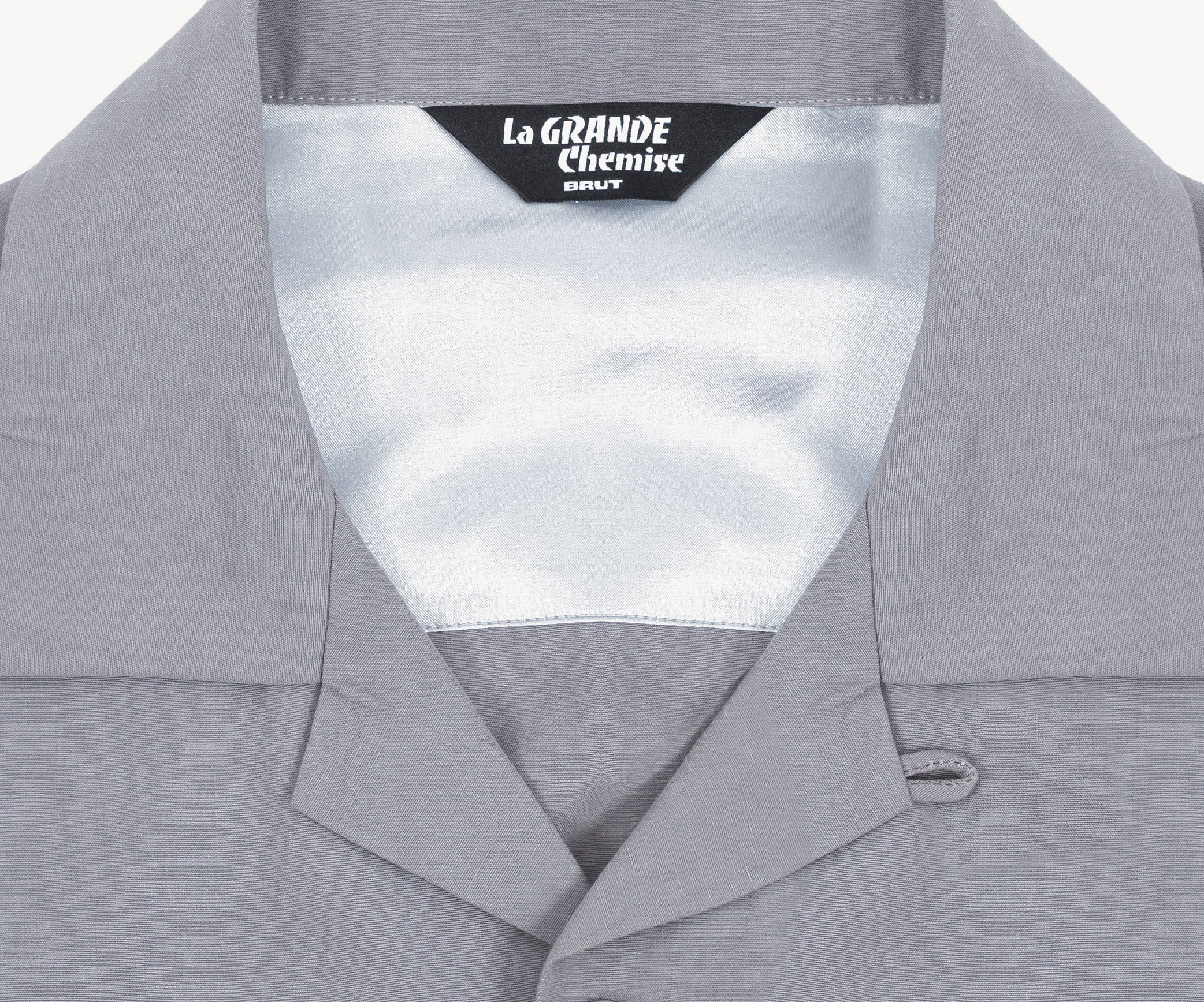 LA GRANDE CHEMISE Shirts X-SMALL / GREY - BRUT Clothing US