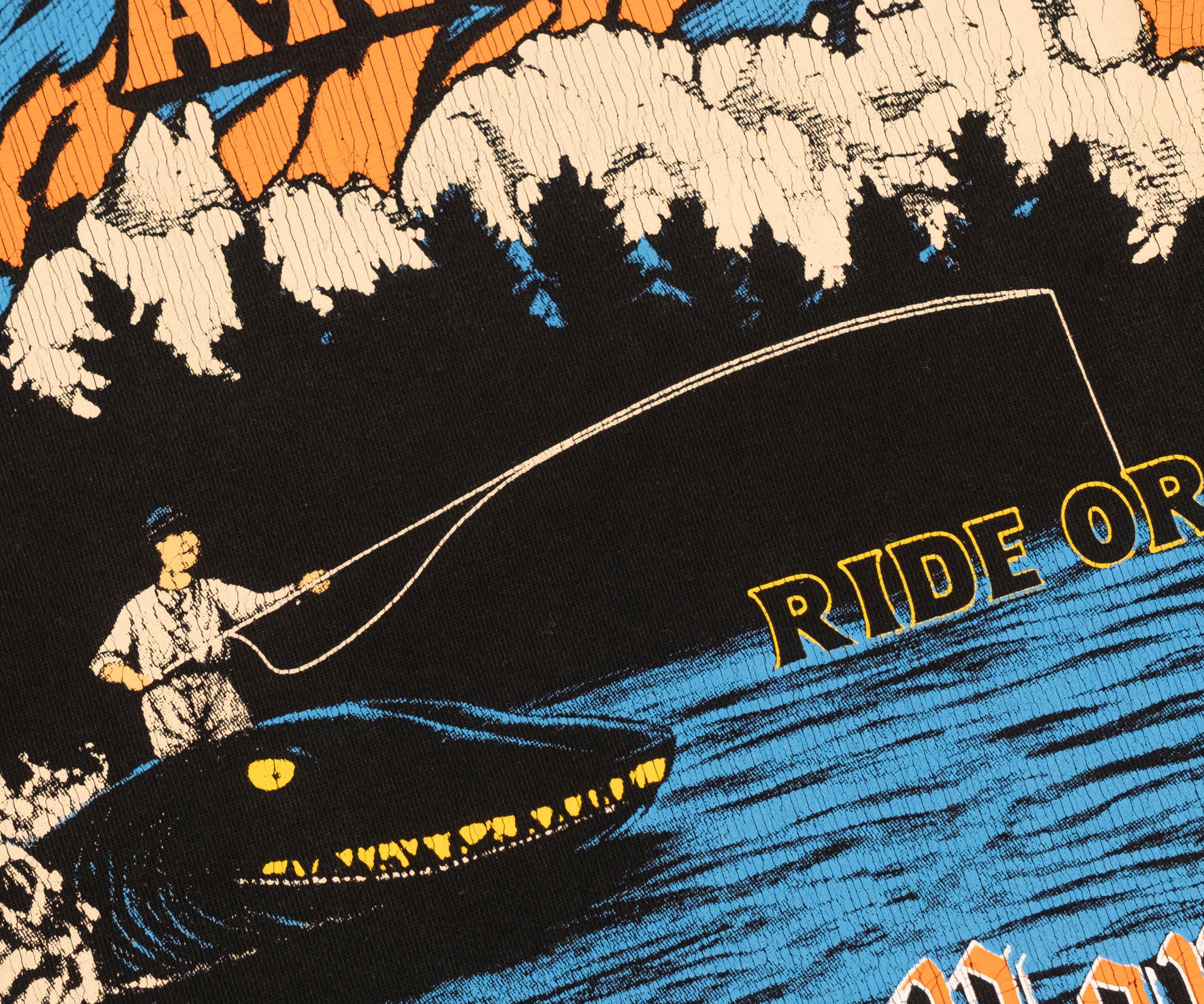 THE LOCH NESS MONSTER TEE T-Shirts X-SMALL / BLACK - BRUT Clothing US
