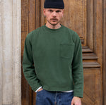 THE BEST LONG SLEEVES POCKET T-SHIRT T-Shirts X-SMALL / FOREST GREEN - BRUT Clothing US