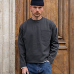 THE BEST LONG SLEEVES POCKET T-SHIRT T-Shirts X-SMALL / SLATE - BRUT Clothing US