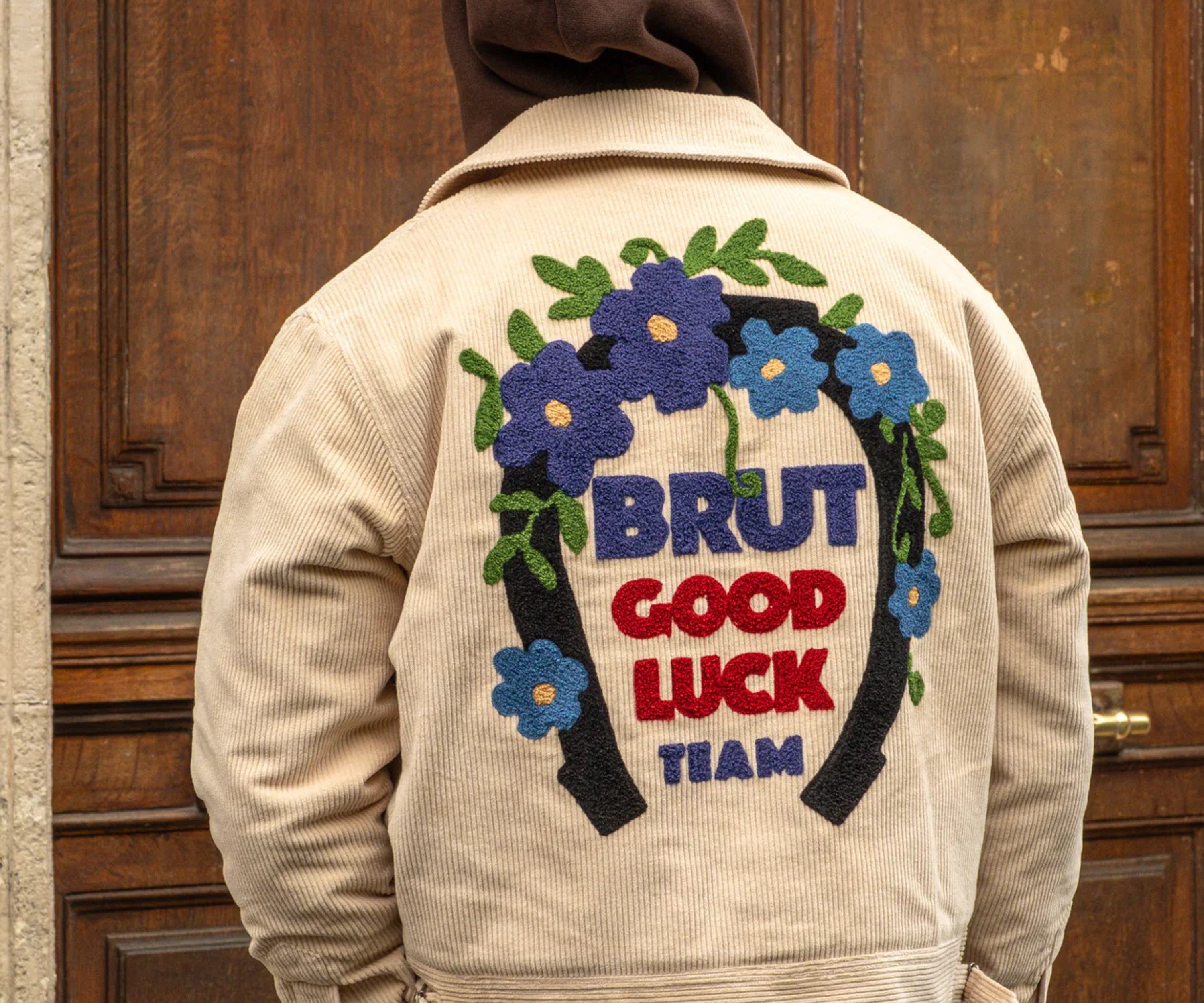 THE LUCKY JACKET Coats & Jackets X-SMALL / BEIGE - BRUT Clothing US