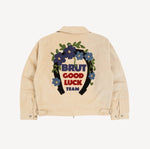 THE LUCKY JACKET Coats & Jackets X-SMALL / BEIGE - BRUT Clothing US