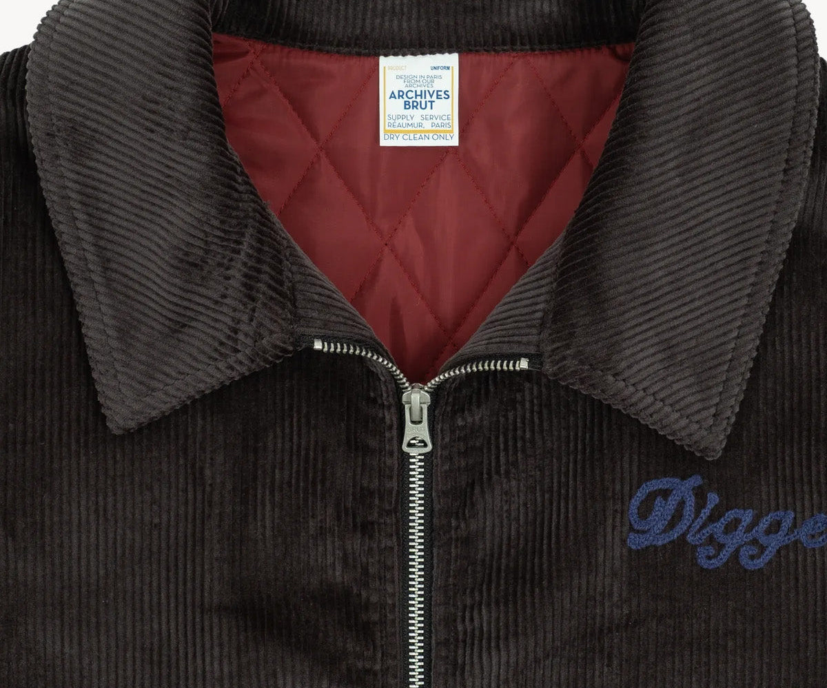 THE LUCKY JACKET Coats & Jackets X-SMALL / ANTHRACITE - BRUT Clothing US