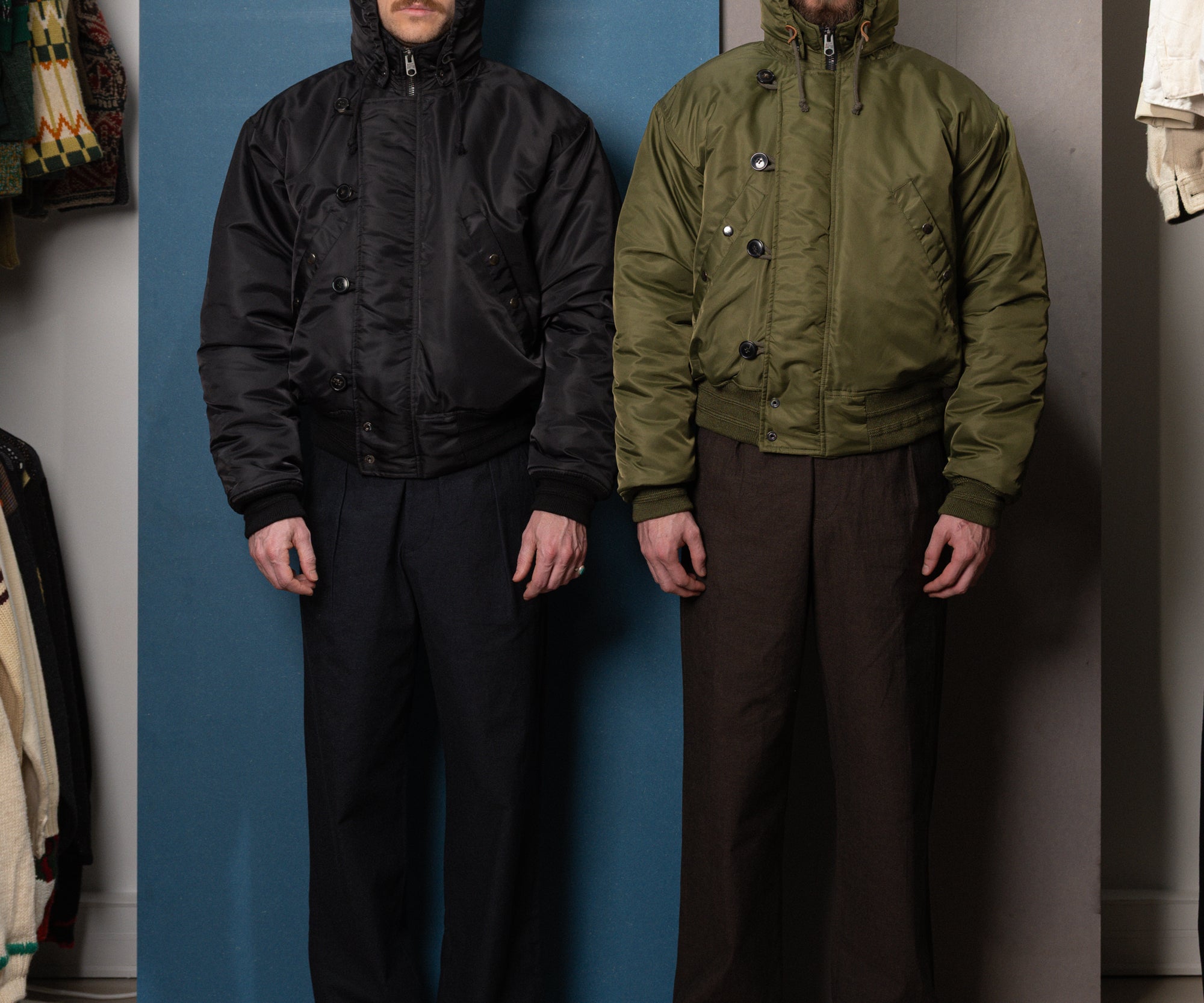 THE LUNAR BOMBER Coats & Jackets SMALL / GREEN - BRUT Clothing US
