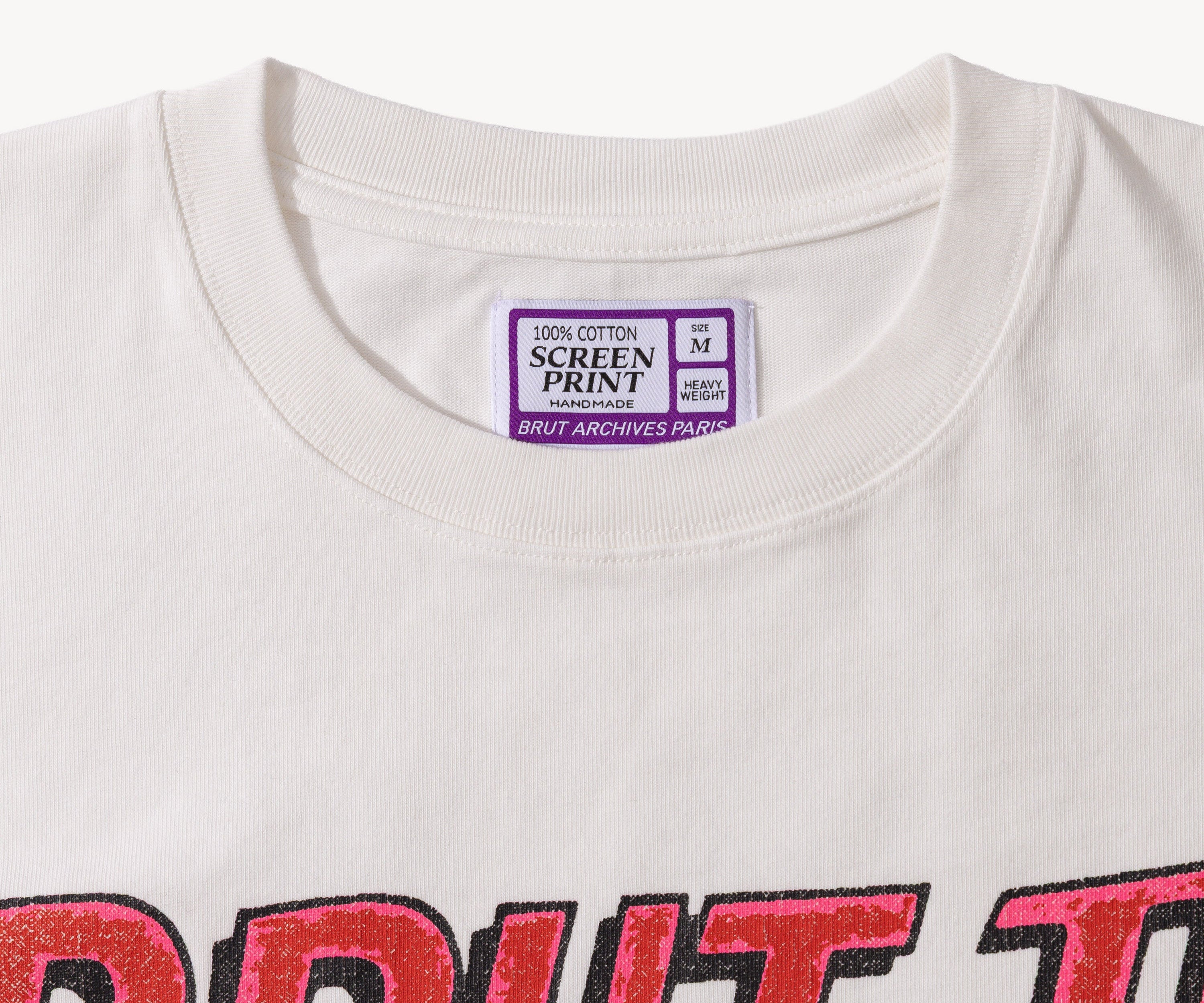 THE MONSTER TRUCK TEE T-Shirts X-SMALL / WHITE - BRUT Clothing US