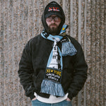 THE PARIS NEW YORK SCARF Scarves BLUE - BRUT Clothing US