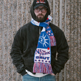 THE NEW YORK SCARF BLUE - BRUT Clothing US