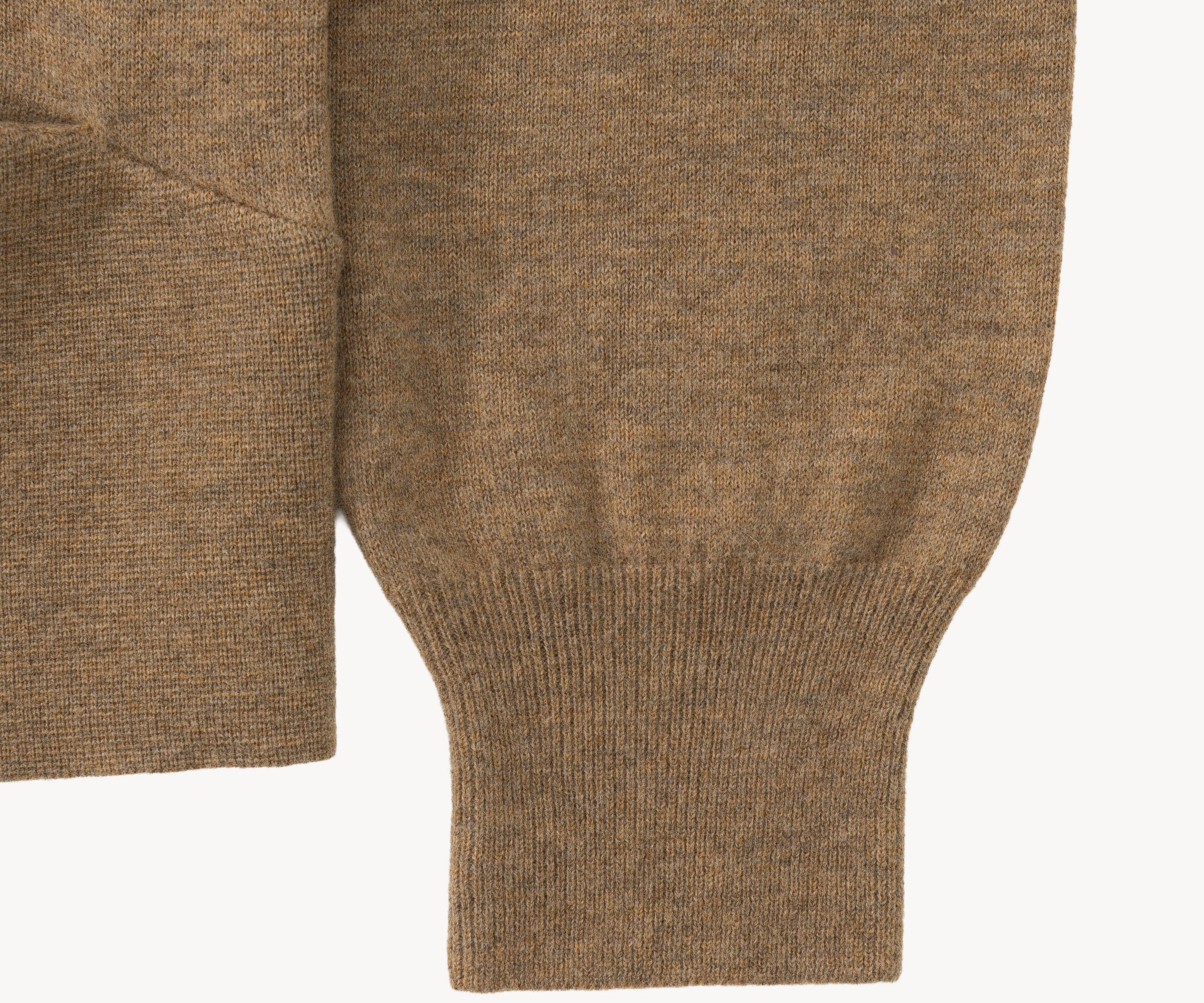 THE OLD SCHOOL POLO Knitwear X-SMALL / NATURAL - BRUT Clothing US
