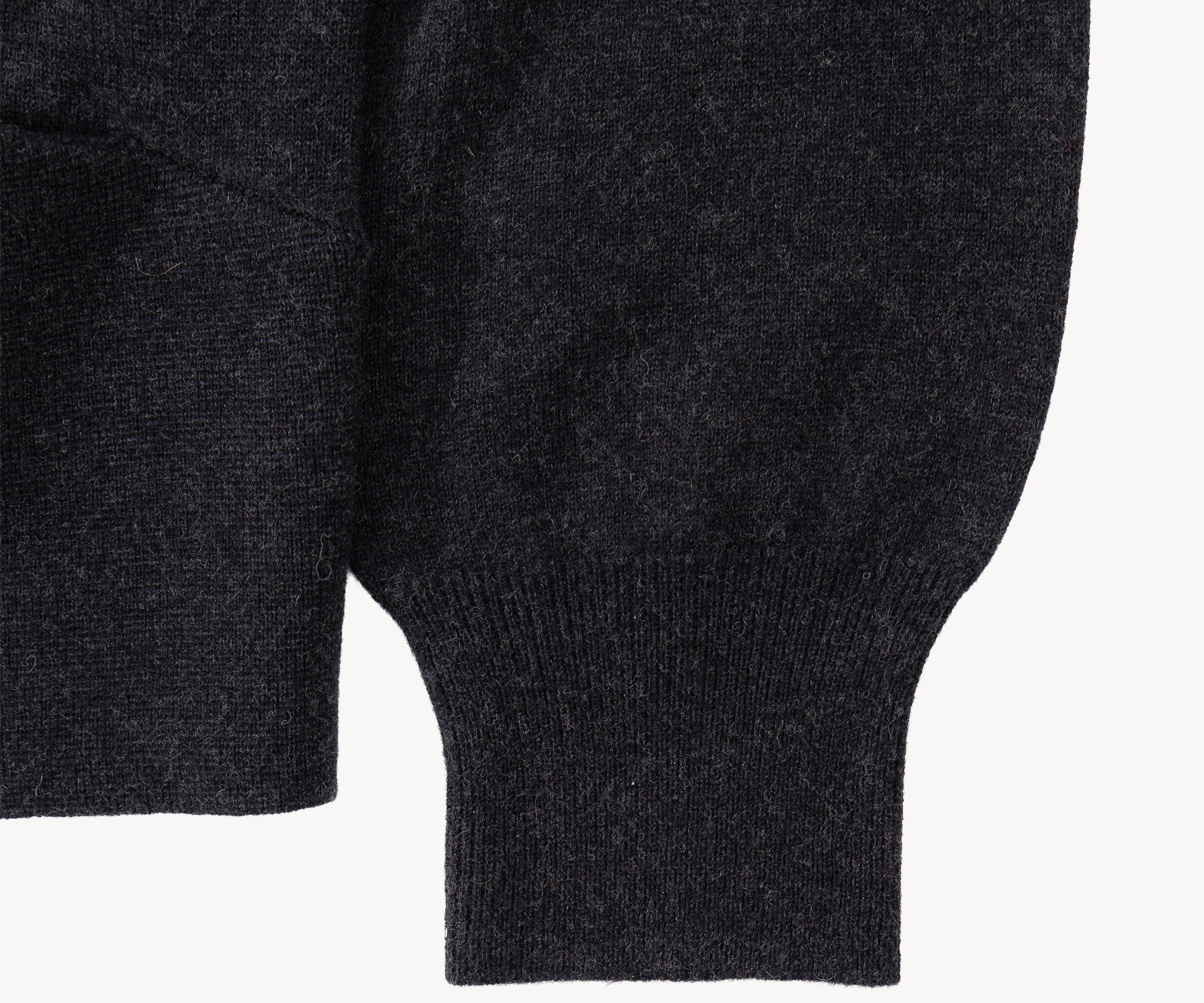 THE OLD SCHOOL POLO Knitwear X-SMALL / ANTHRACITE - BRUT Clothing US