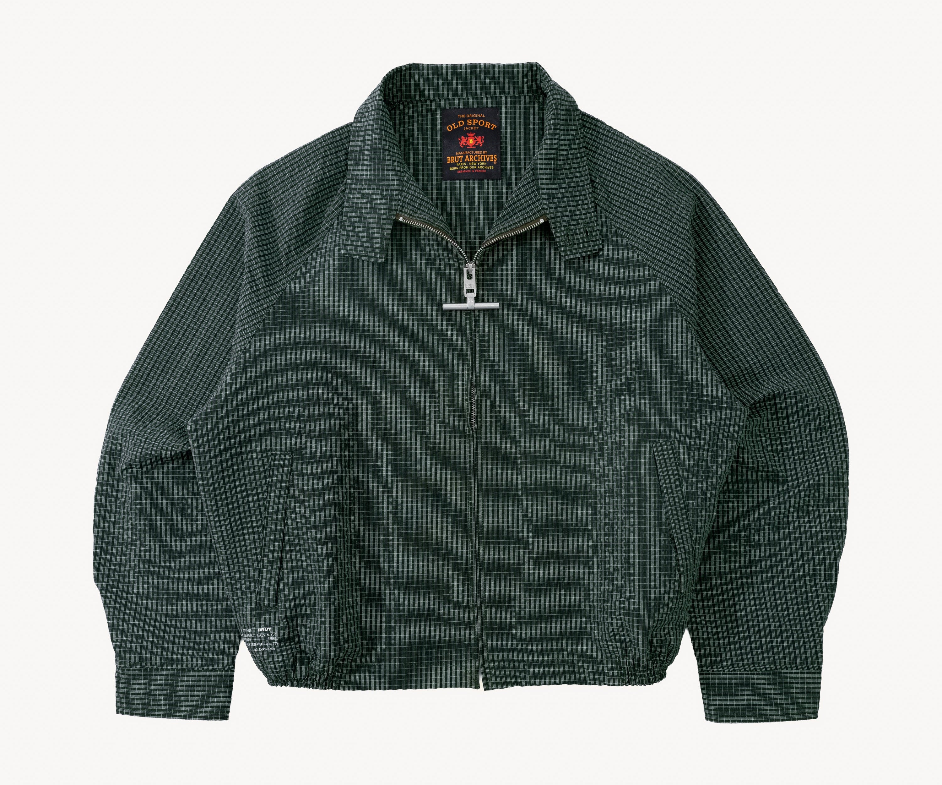THE OLD SPORT JACKET Coats & Jackets X-SMALL / DARK GREEN - BRUT Clothing US