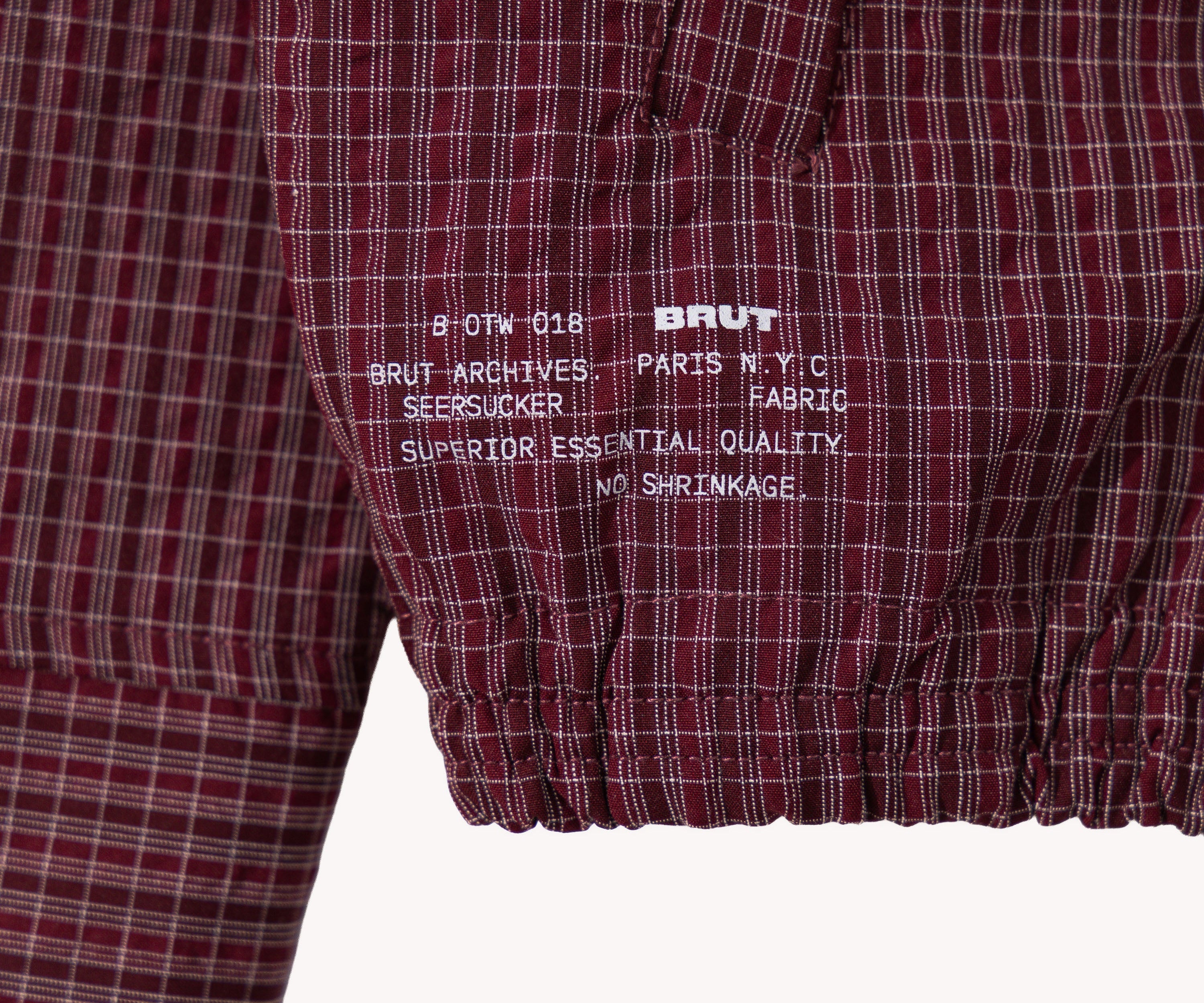 THE OLD SPORT JACKET Coats & Jackets X-SMALL / BURGUNDY - BRUT Clothing US