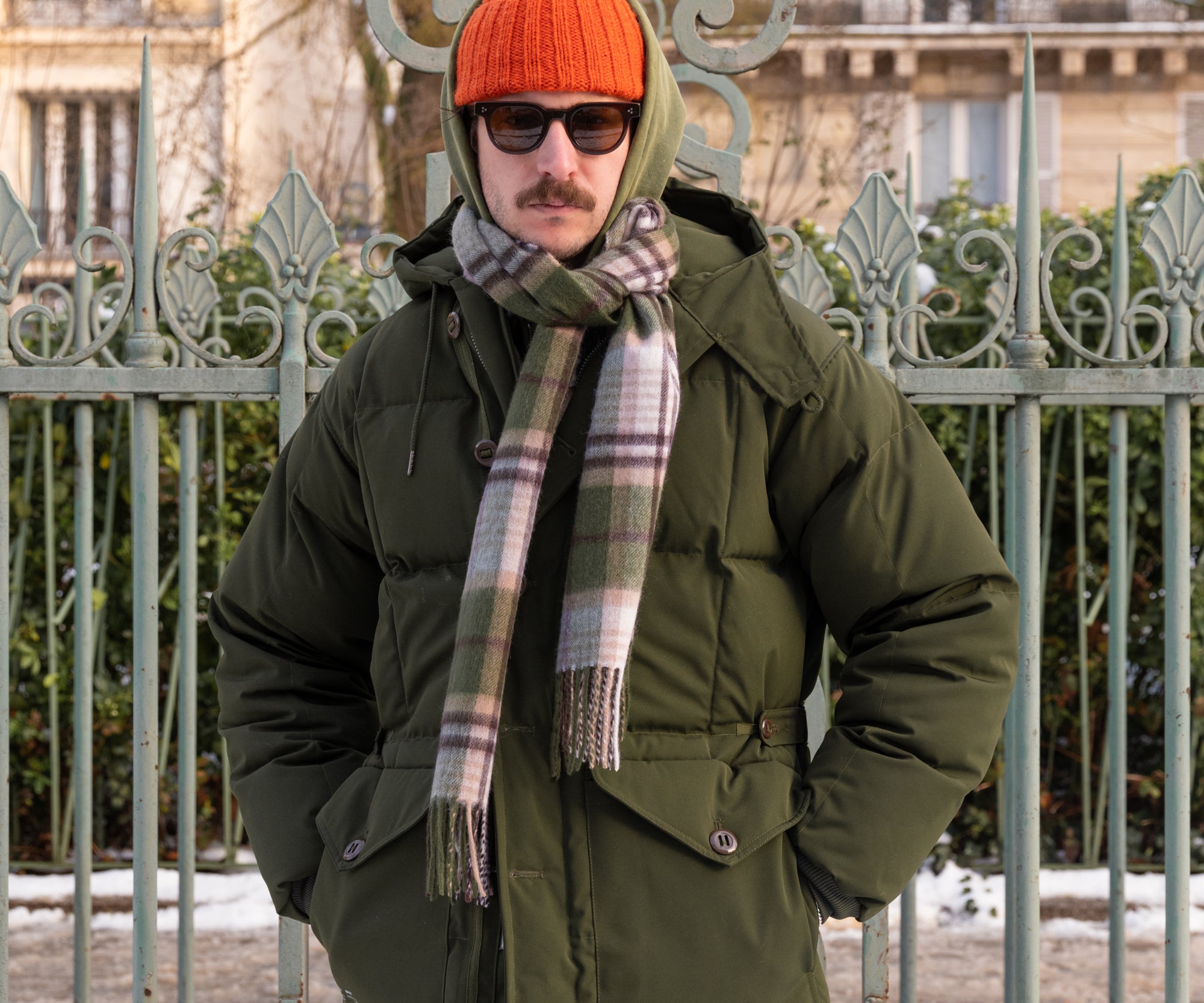 THE DOWN PARKA Coats & Jackets X-SMALL / OLIVE GREEN - BRUT Clothing US