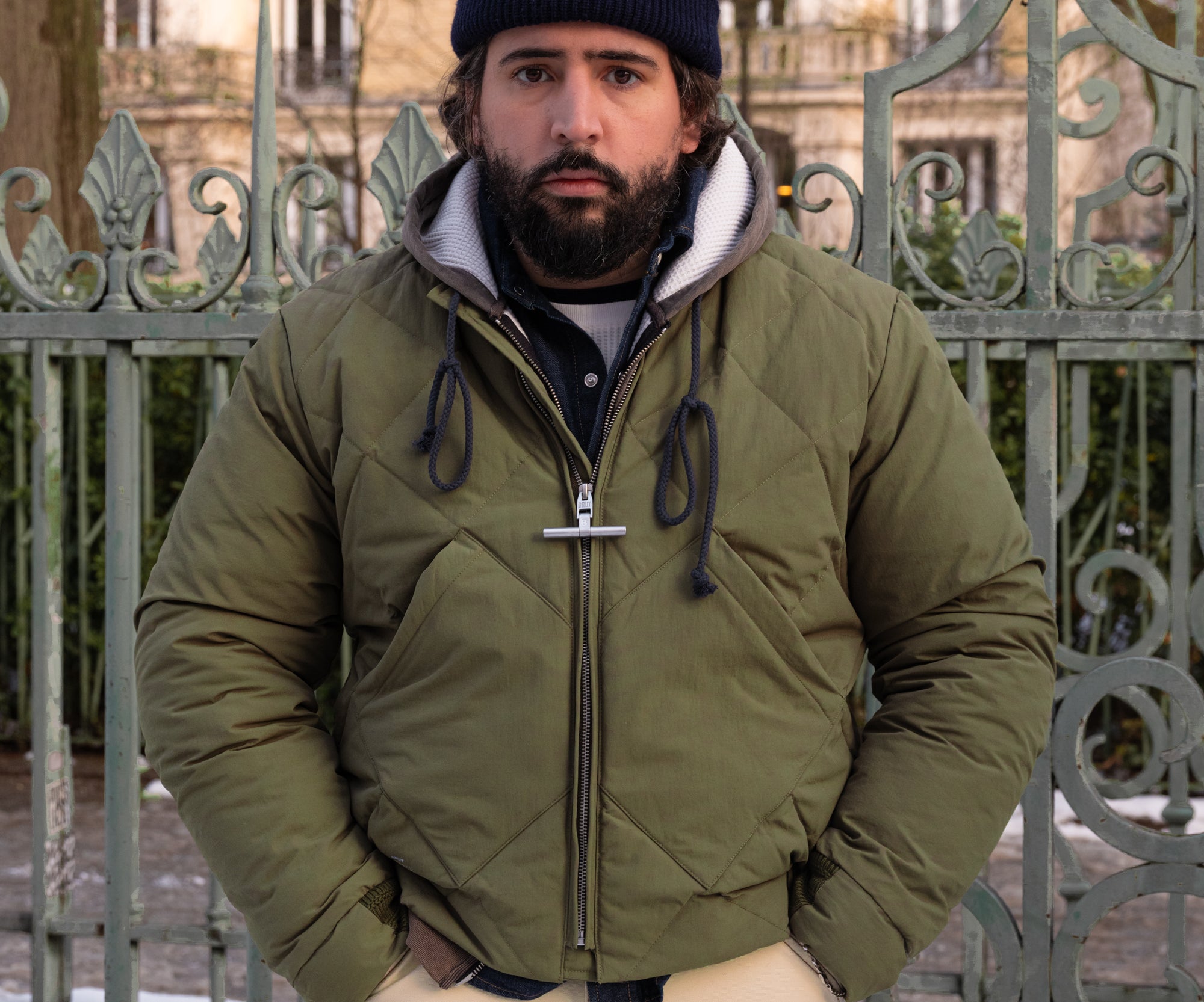 THE DOWN JACKET Coats & Jackets X-SMALL / OLIVE GREEN - BRUT Clothing US