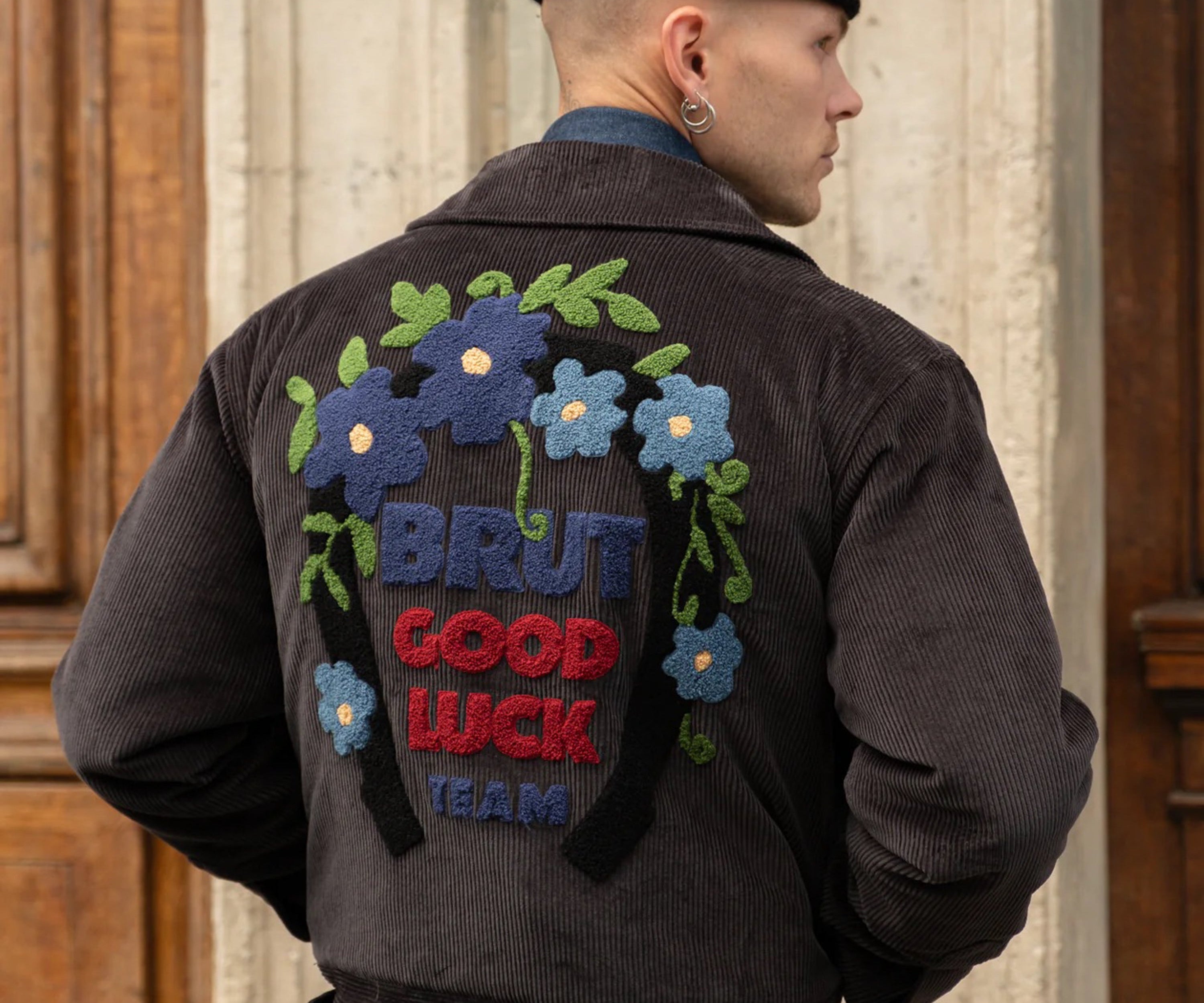 THE LUCKY JACKET Coats & Jackets X-SMALL / ANTHRACITE - BRUT Clothing US
