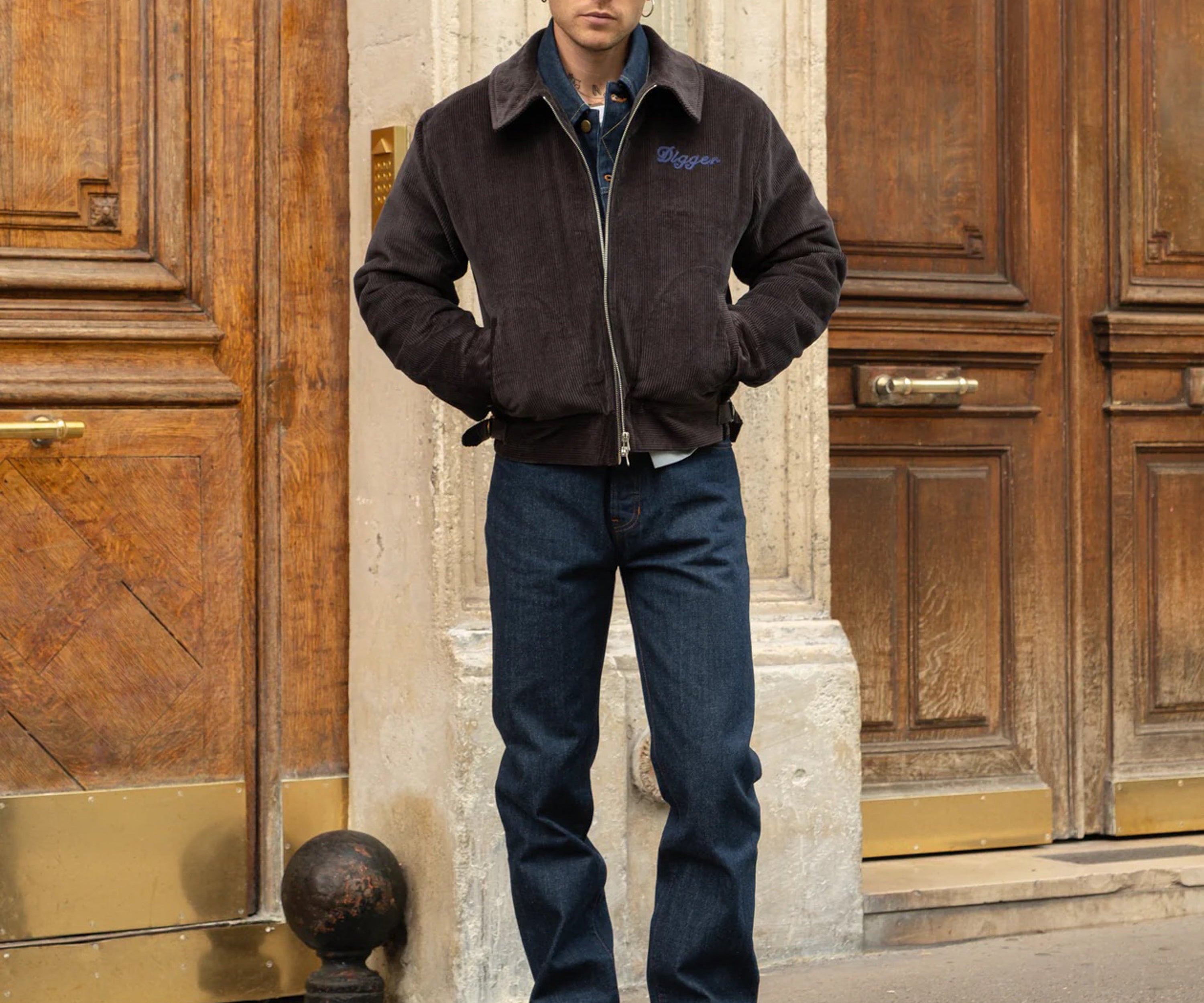 THE LUCKY JACKET Coats & Jackets X-SMALL / ANTHRACITE - BRUT Clothing US