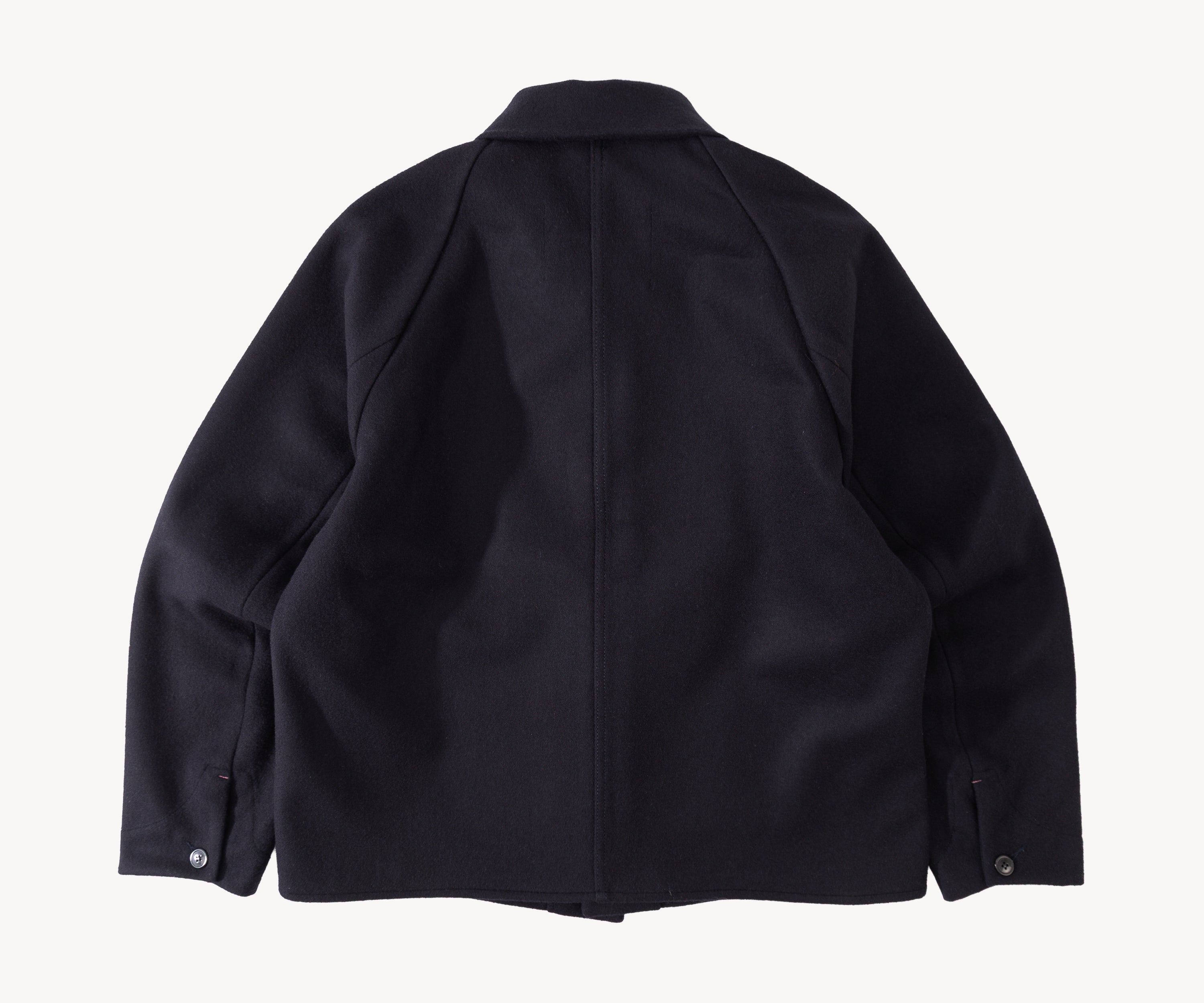 THE WOOL PAINTER JACKET Coats & Jackets SMALL / NAVY - BRUT Clothing US
