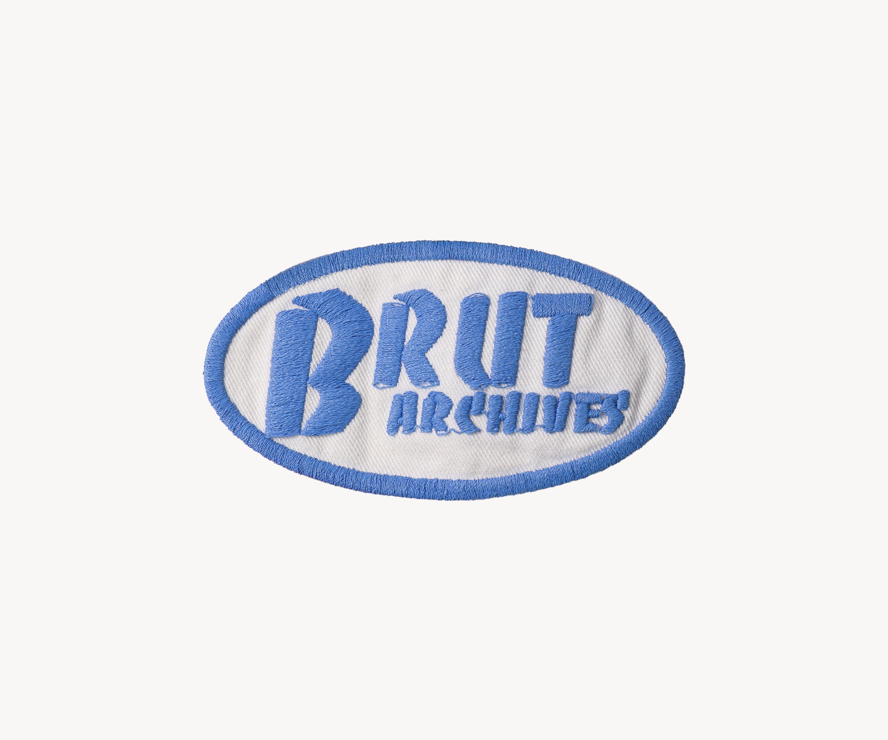 BRUT ARCHIVES STATION PATCH Accessories BLUE / ONE SIZE - BRUT Clothing US