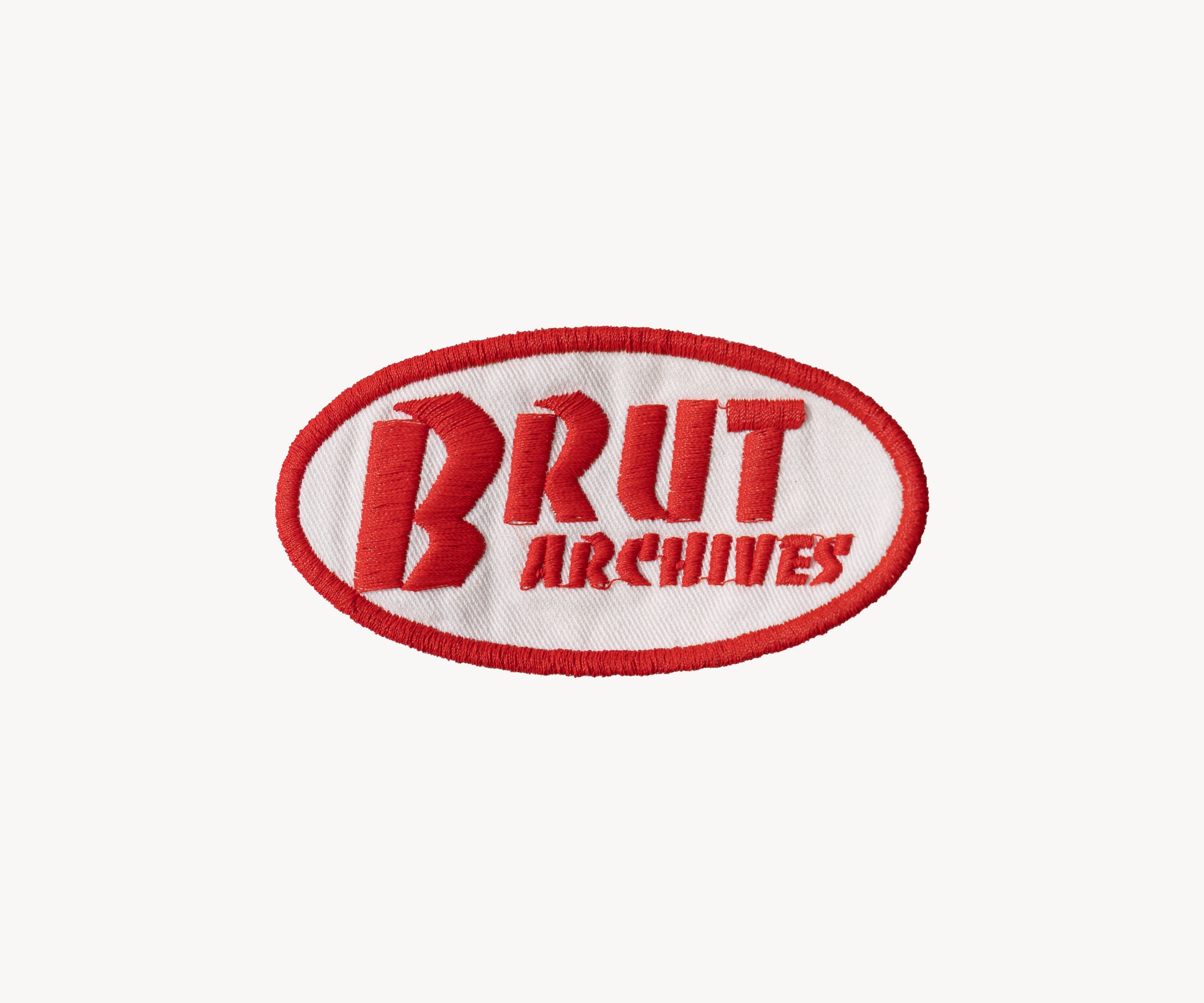 BRUT ARCHIVES STATION PATCH Accessories RED / ONE SIZE - BRUT Clothing US