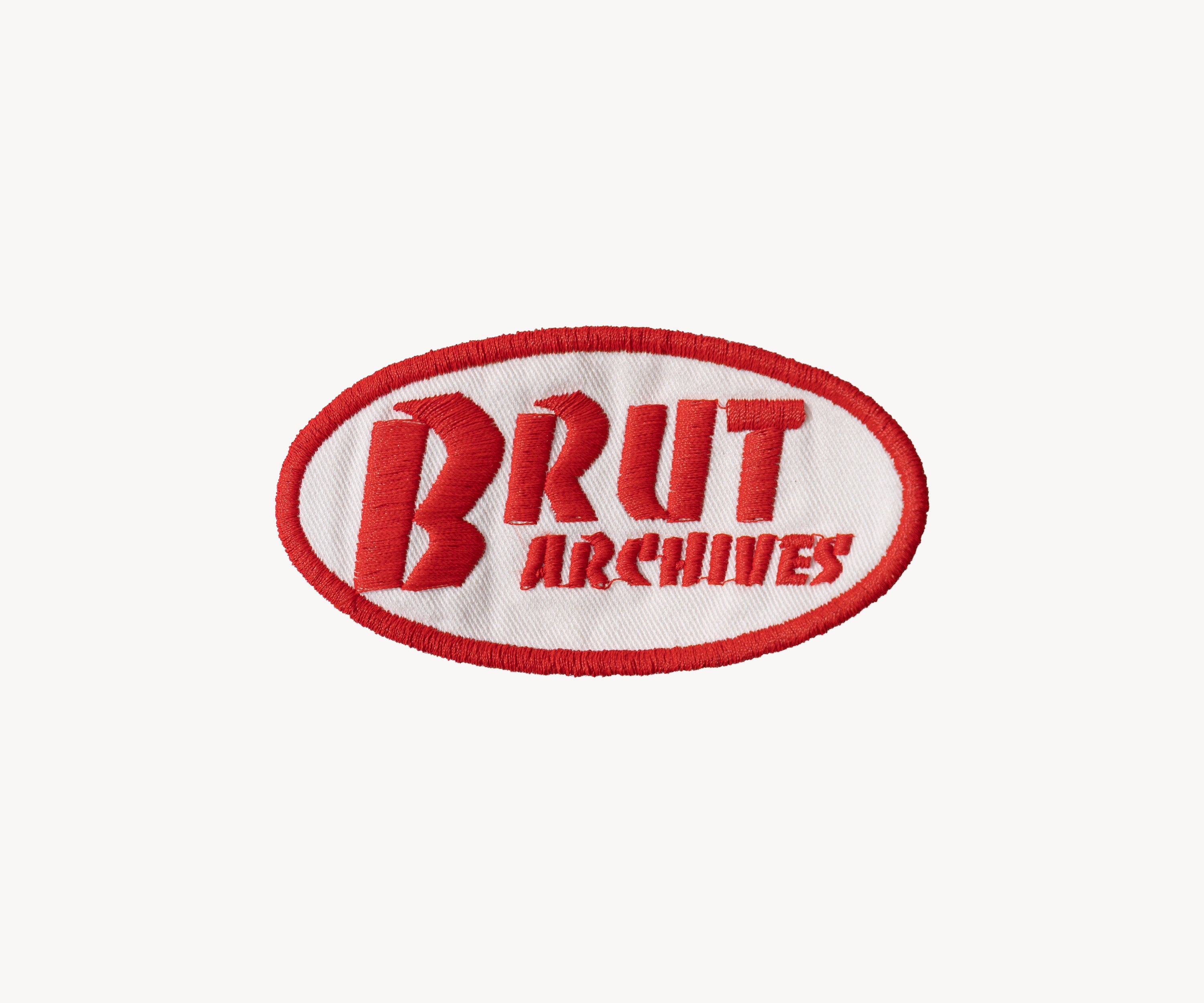 BRUT ARCHIVES STATION PATCH Accessories RED / ONE SIZE - BRUT Clothing US
