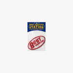 BRUT ARCHIVES STATION PATCH Accessories RED / ONE SIZE - BRUT Clothing US