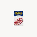 BRUT ARCHIVES STATION PATCH Accessories RED / ONE SIZE - BRUT Clothing US