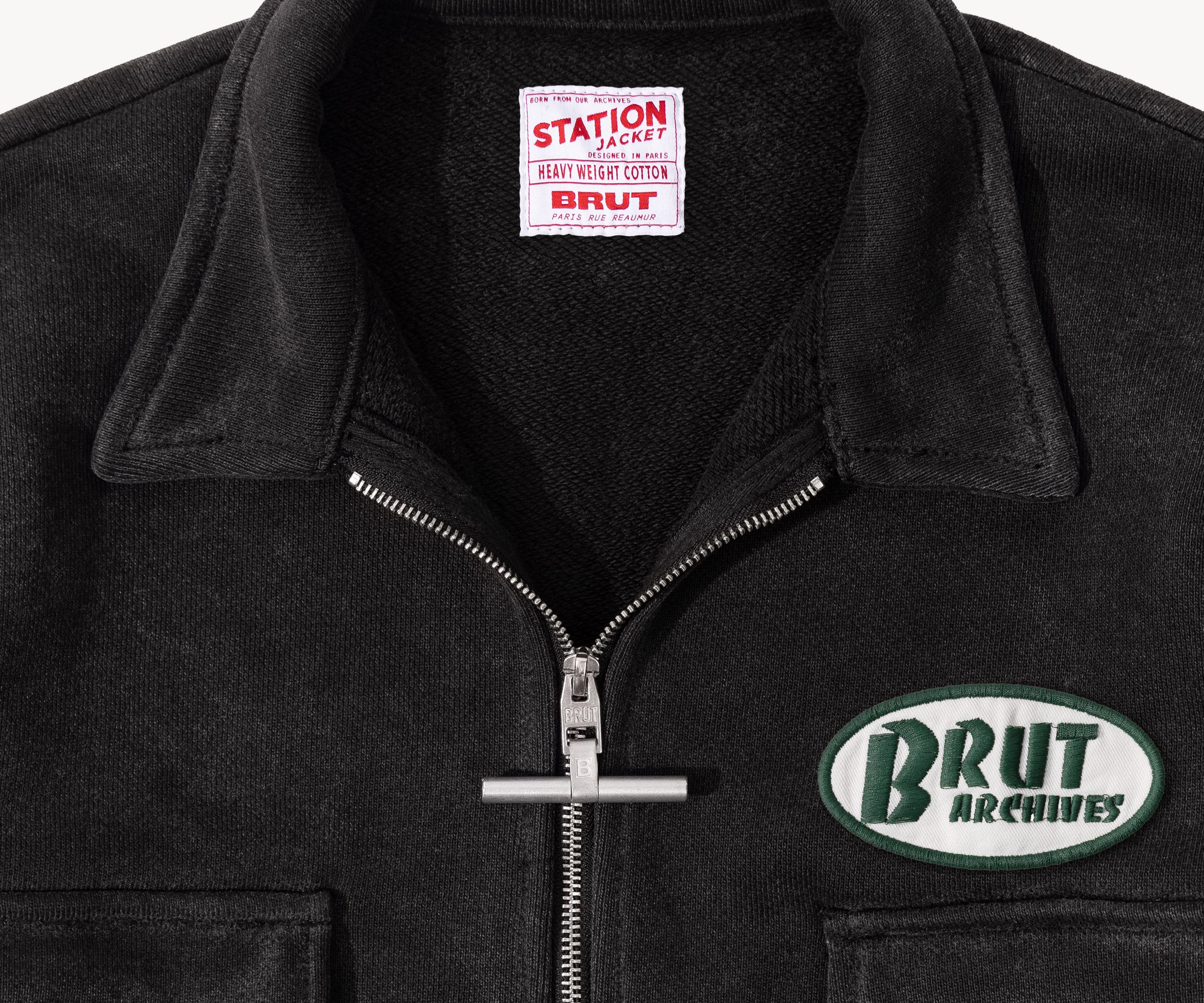 BRUT ARCHIVES STATION PATCH Accessories GREEN / ONE SIZE - BRUT Clothing US