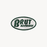 BRUT ARCHIVES STATION PATCH Accessories GREEN / ONE SIZE - BRUT Clothing US