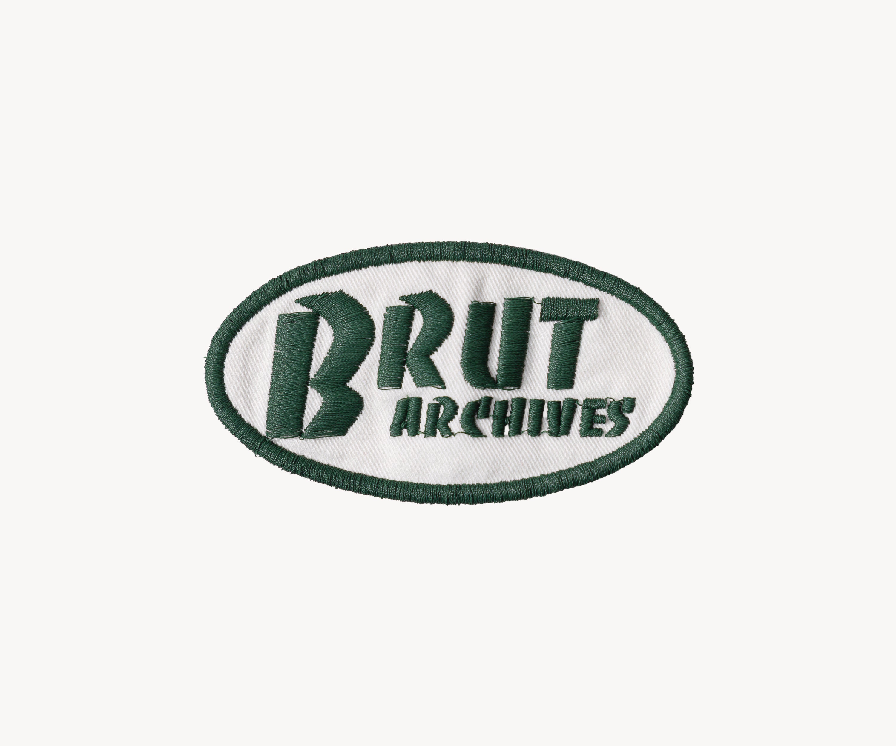 BRUT ARCHIVES STATION PATCH Accessories GREEN / ONE SIZE - BRUT Clothing US