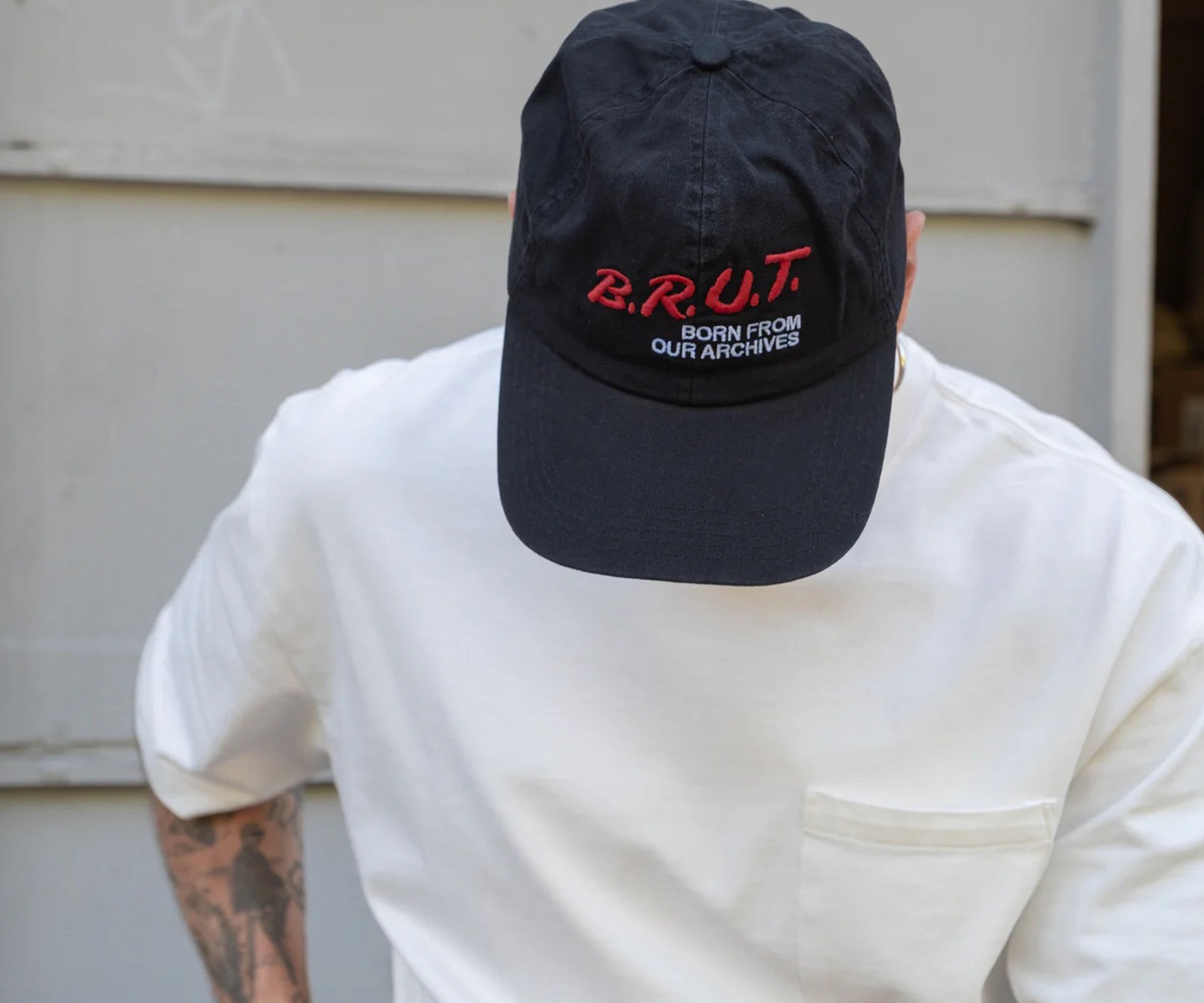 BRUT ARCHIVES CAP Hats and Caps black-1 - BRUT Clothing US