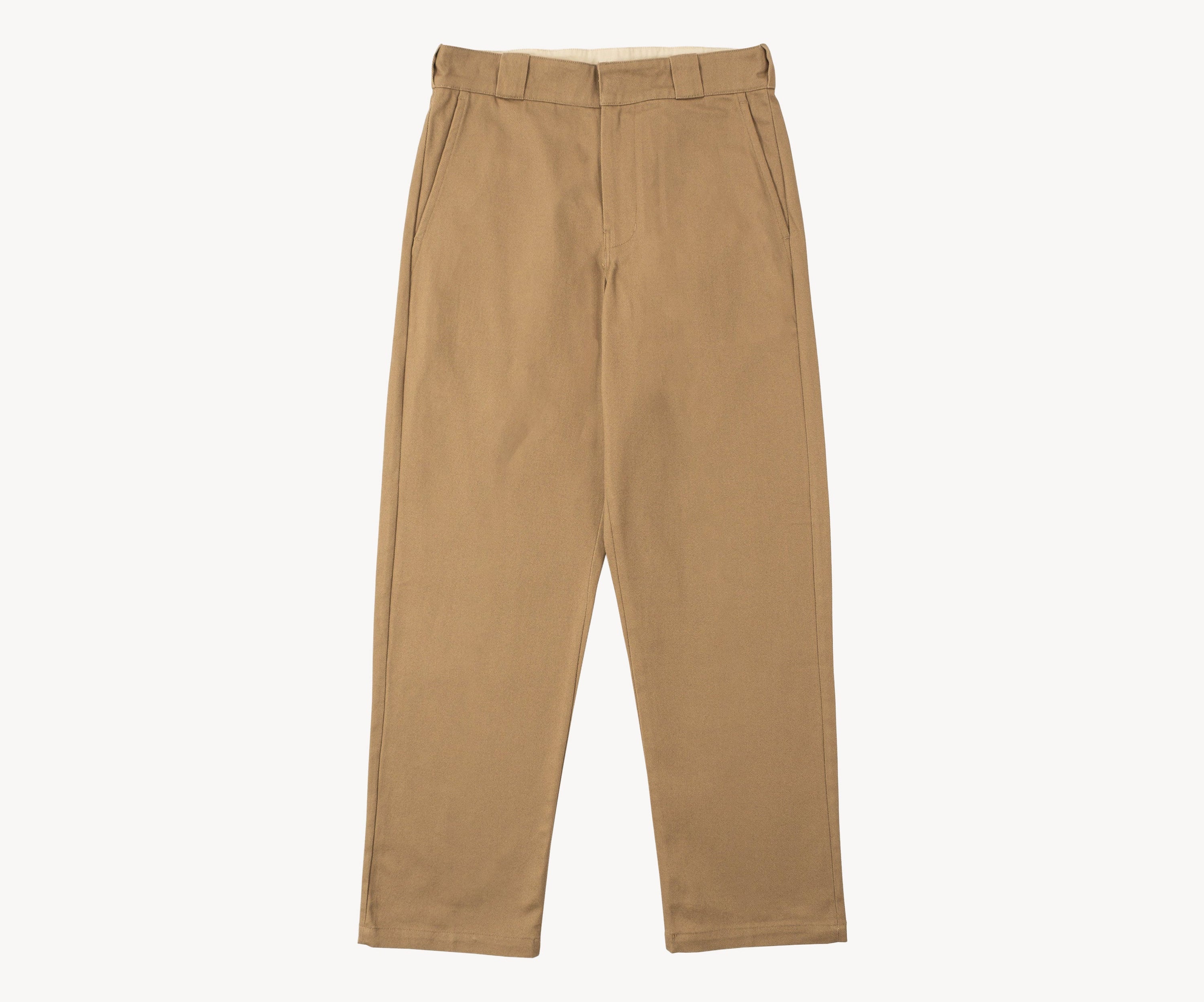 THE PLAIN FRONT PANTS Pants US26 / KHAKI HEAVY WEIGHT - BRUT Clothing US