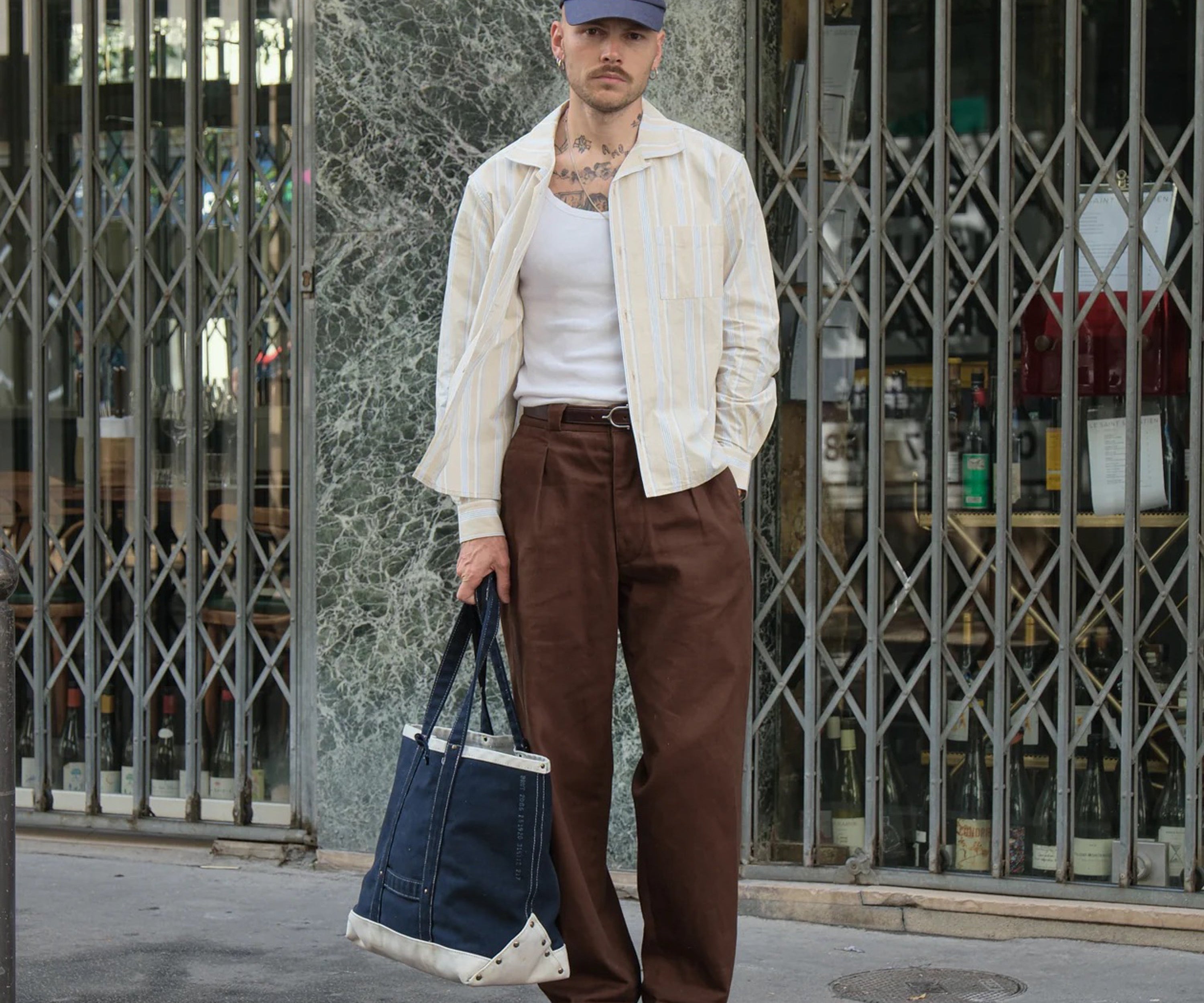 THE ELEPHANT PANTS Pants US26 / BROWN HEAVY WEIGHT - BRUT Clothing US