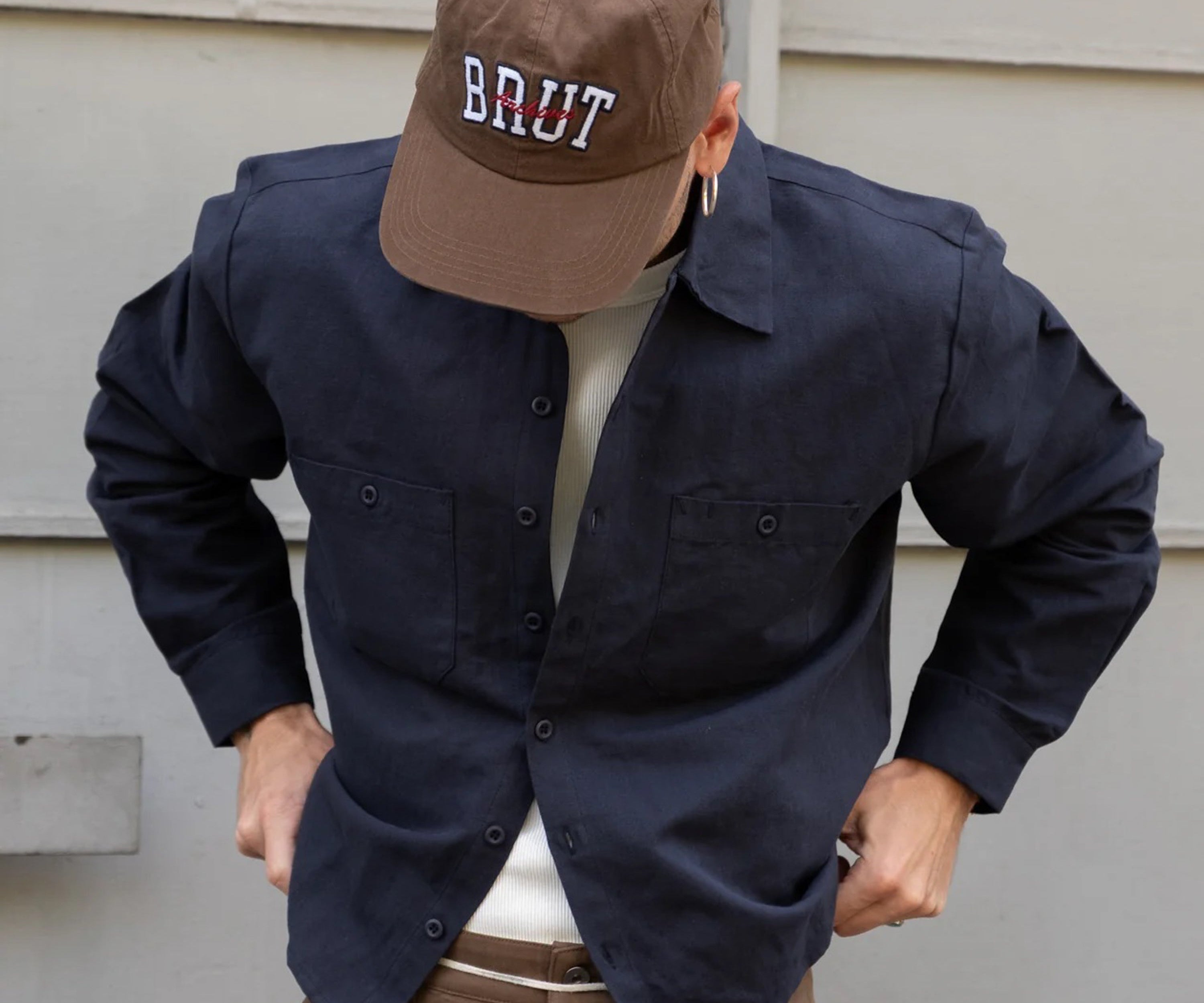 BRUT UNIVERSITY CAP Hats and Caps BROWN - BRUT Clothing US