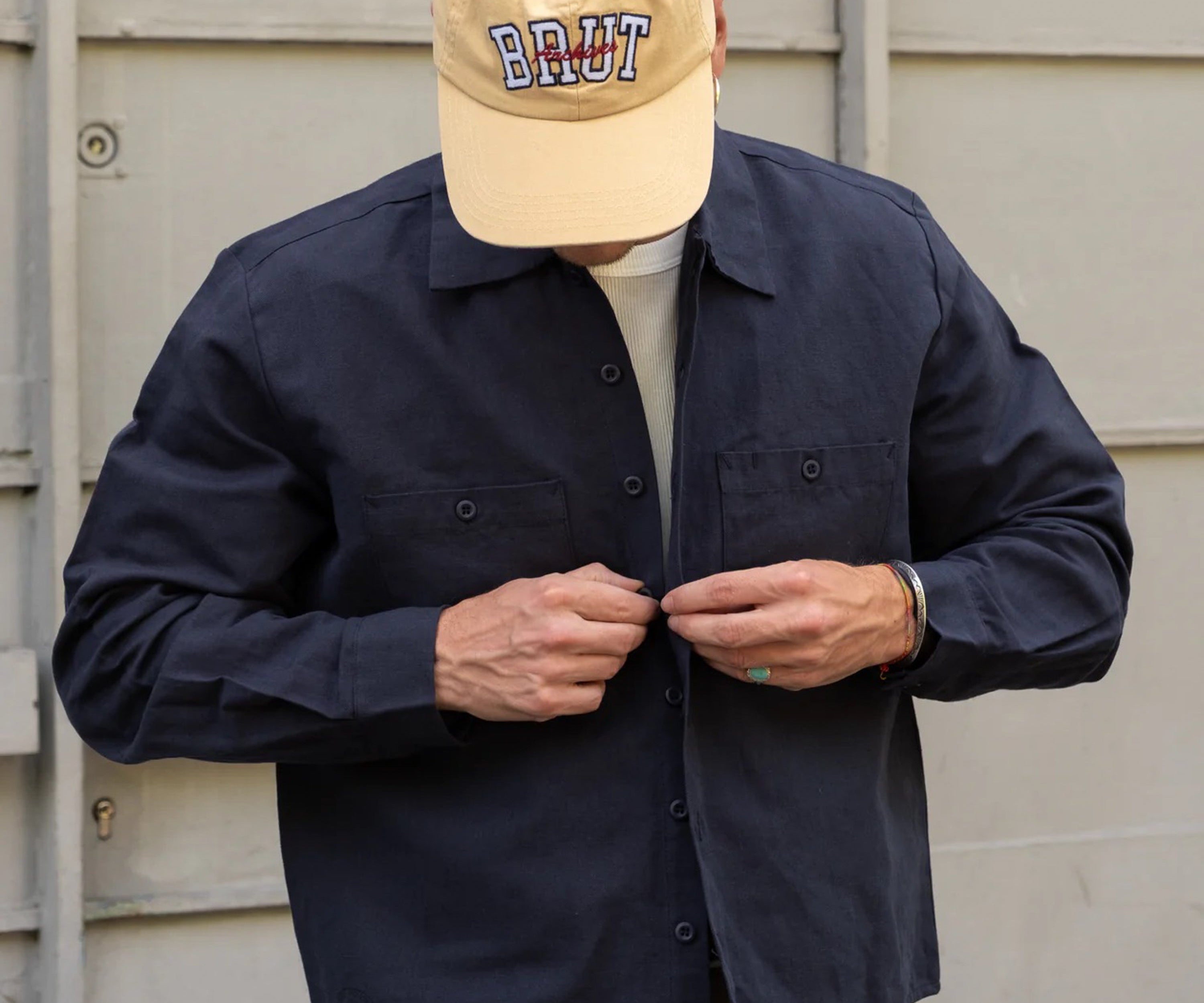 BRUT UNIVERSITY CAP Hats and Caps CREAM - BRUT Clothing US