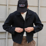 BRUT UNIVERSITY CAP Hats and Caps BLACK - BRUT Clothing US