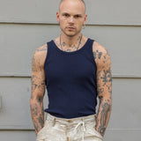 THE TANK TOP T-Shirts X-SMALL / NAVY - BRUT Clothing